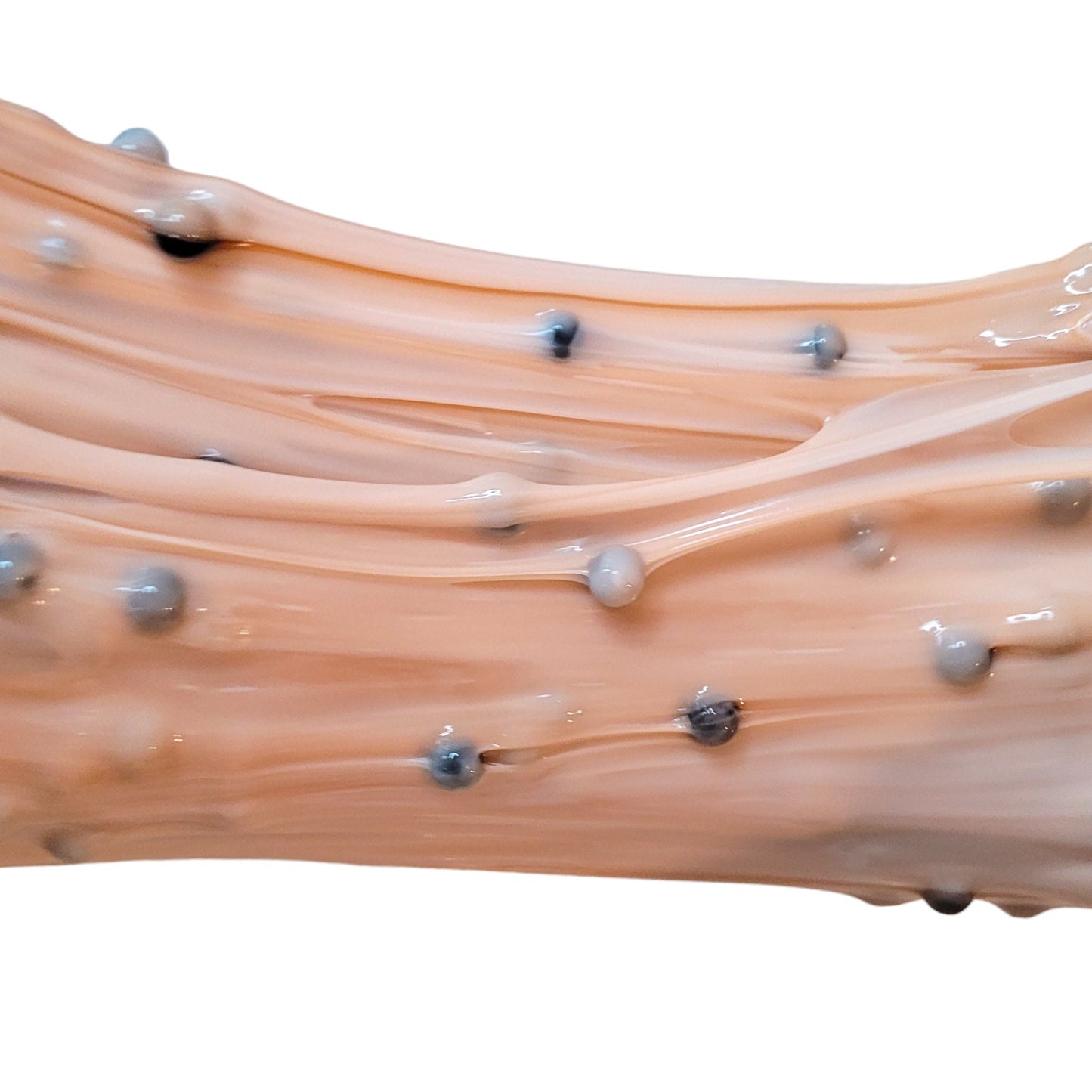 Brown Sugar Boba slime, thick and glossy, clear, Boba beads ~ fuzzy slimes ~ brown sugar scent