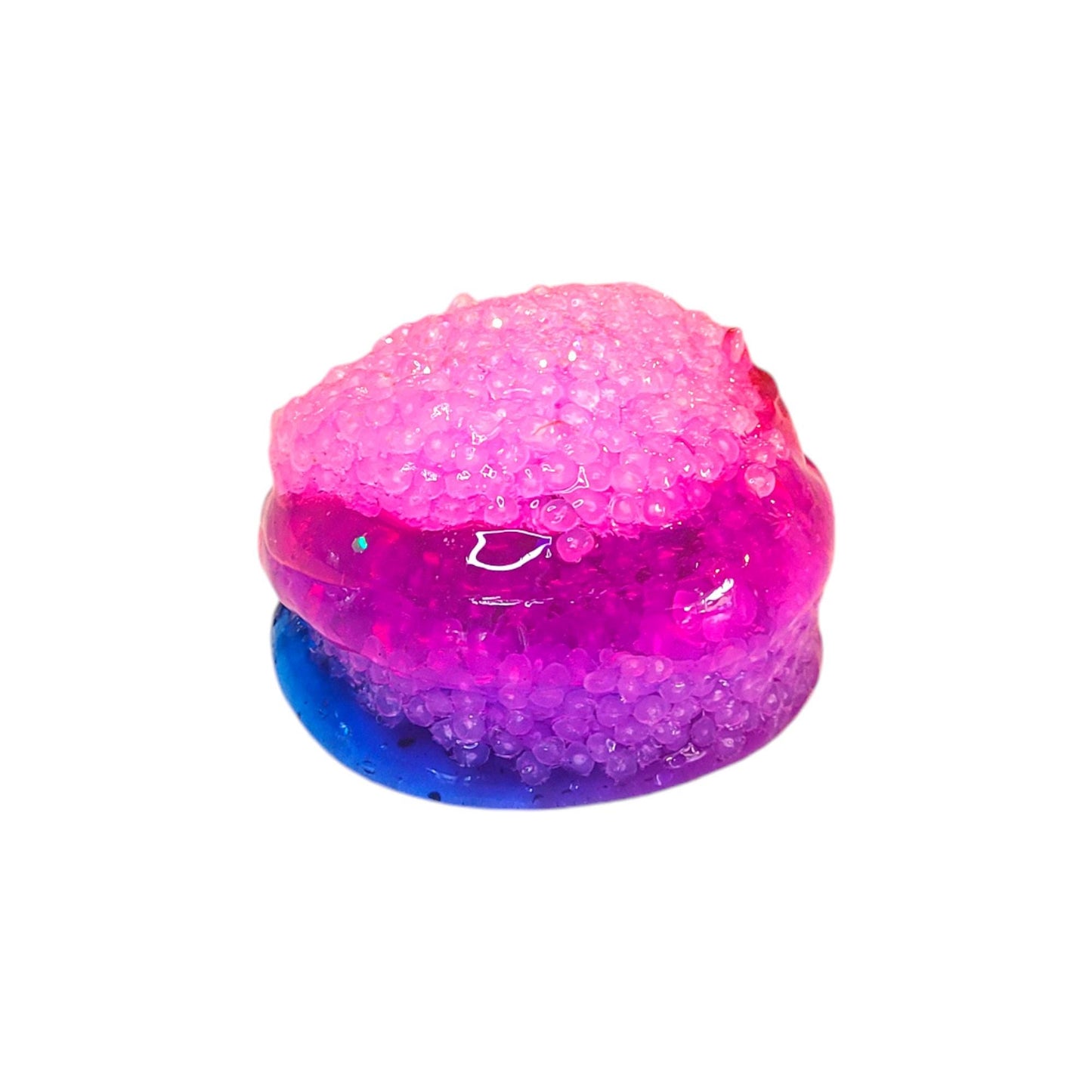 Jellyfish Slushie Bead Slime, Fuzzy Slimes, grape scented