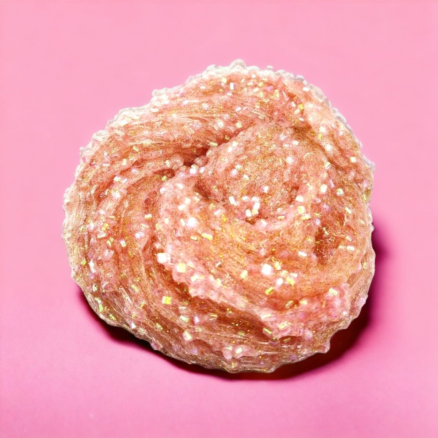 Unicorn Magical Slime Glitter Drizzle Clay Gold bingsu clear clay - Sugar Scent