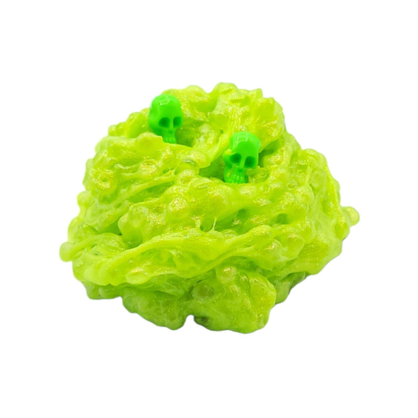 Toxic Waste Fishbowl Bead, Crunchy Slime