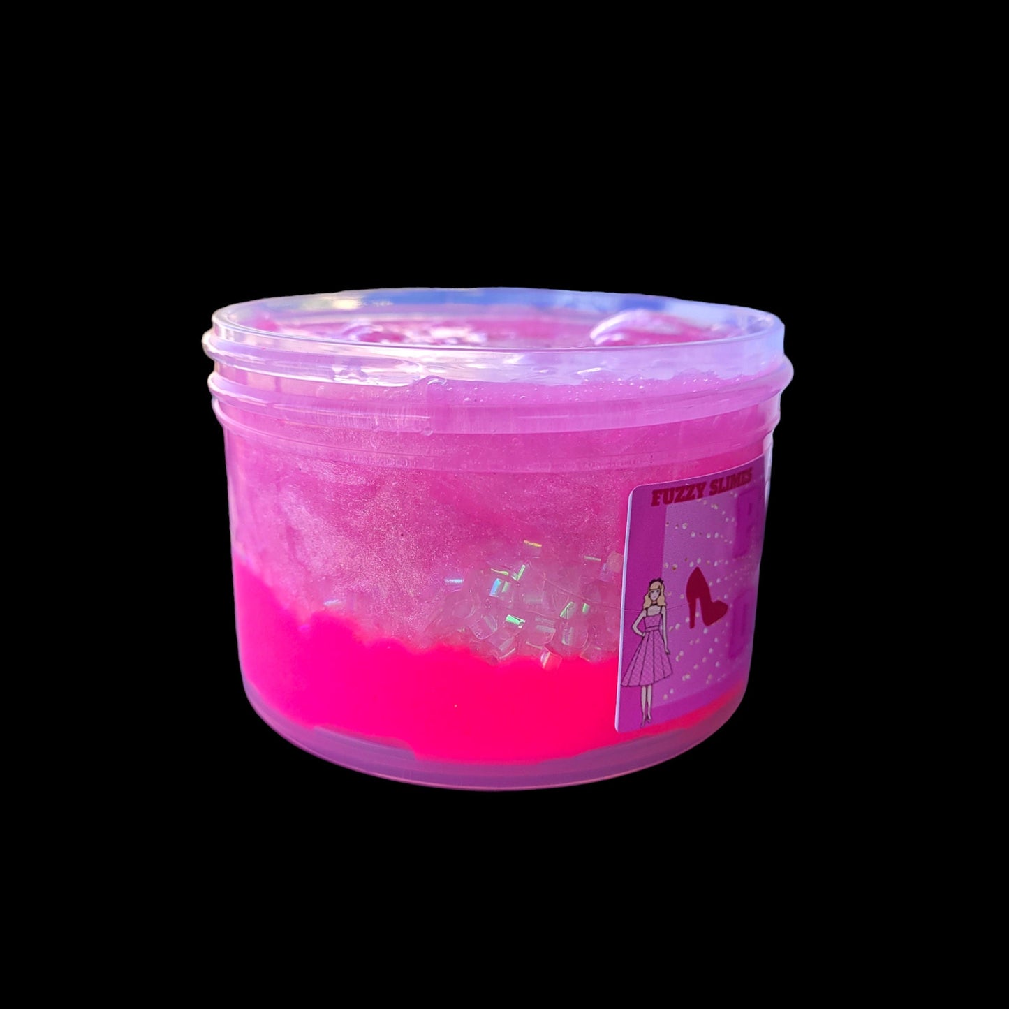 Pink Doll Icee, Bingsu, Clear Slime - Strawberry Scented