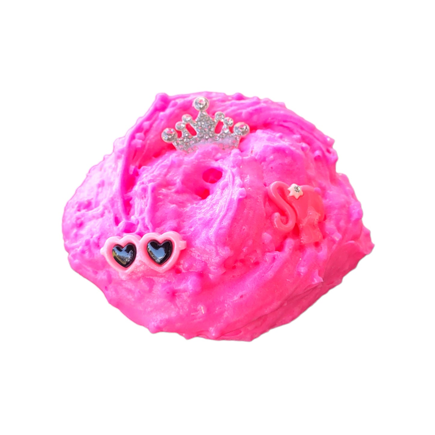 Pink Doll Icee, Bingsu, Clear Slime - Strawberry Scented