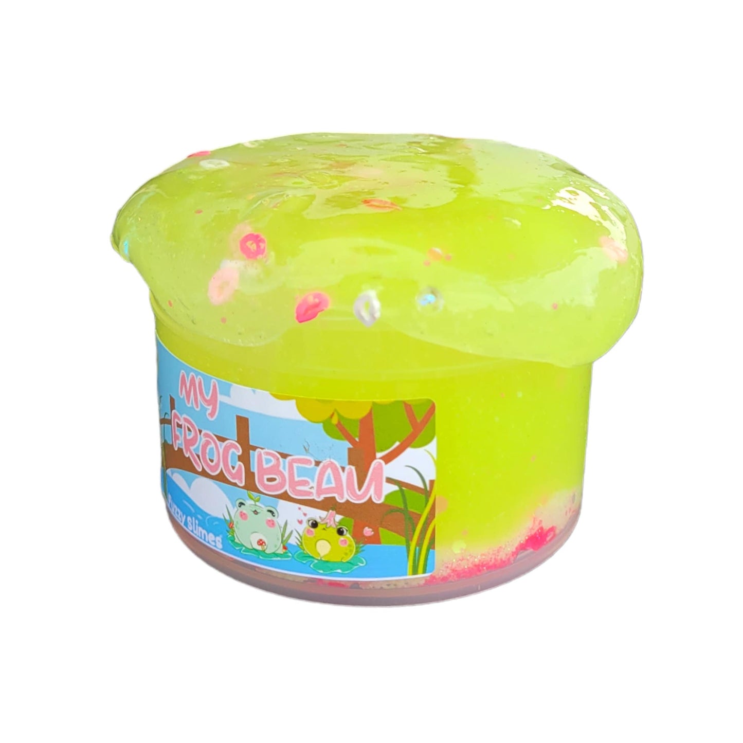 My Frog Beau Slime Clear, sand - tropical scent