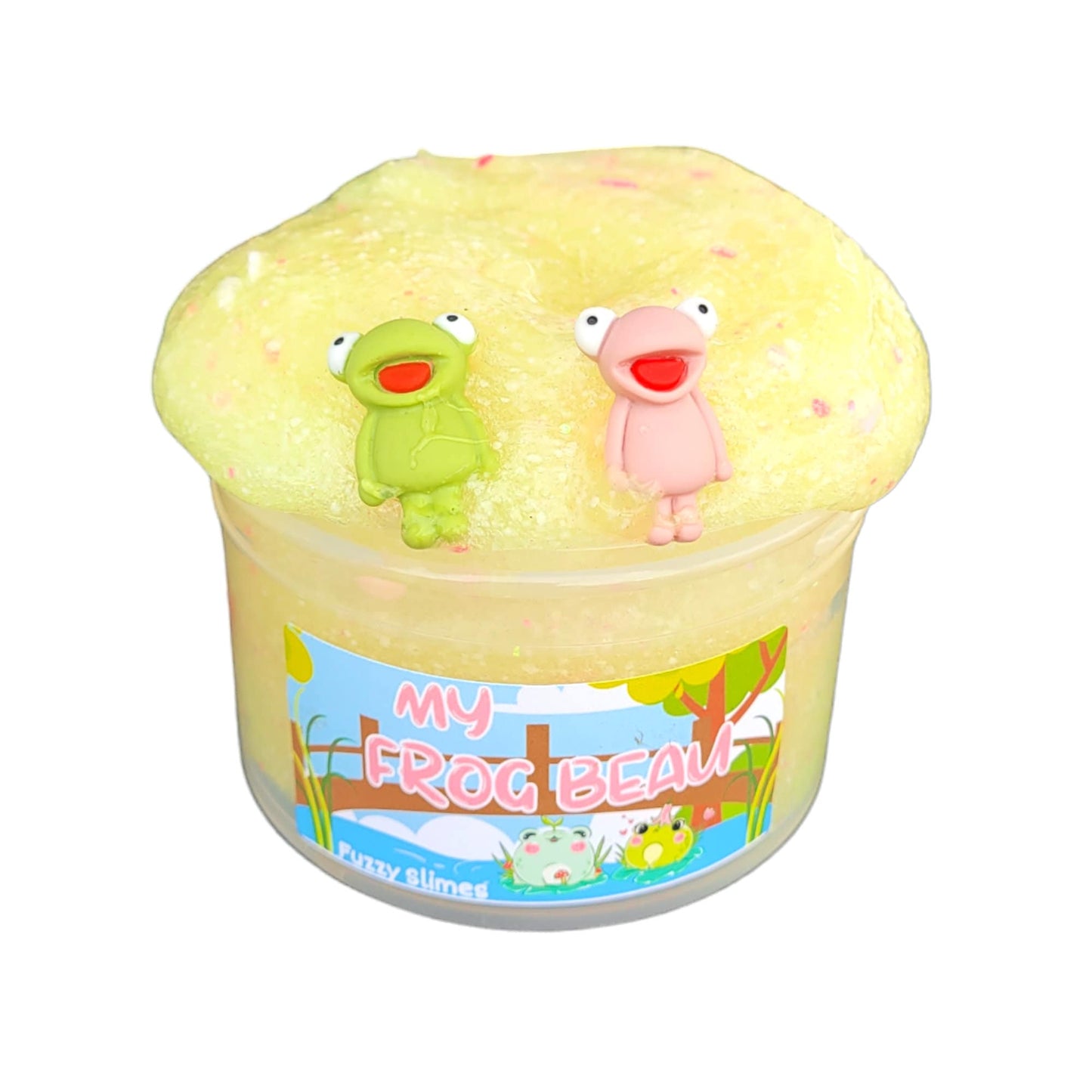 My Frog Beau Slime Clear, sand - tropical scent