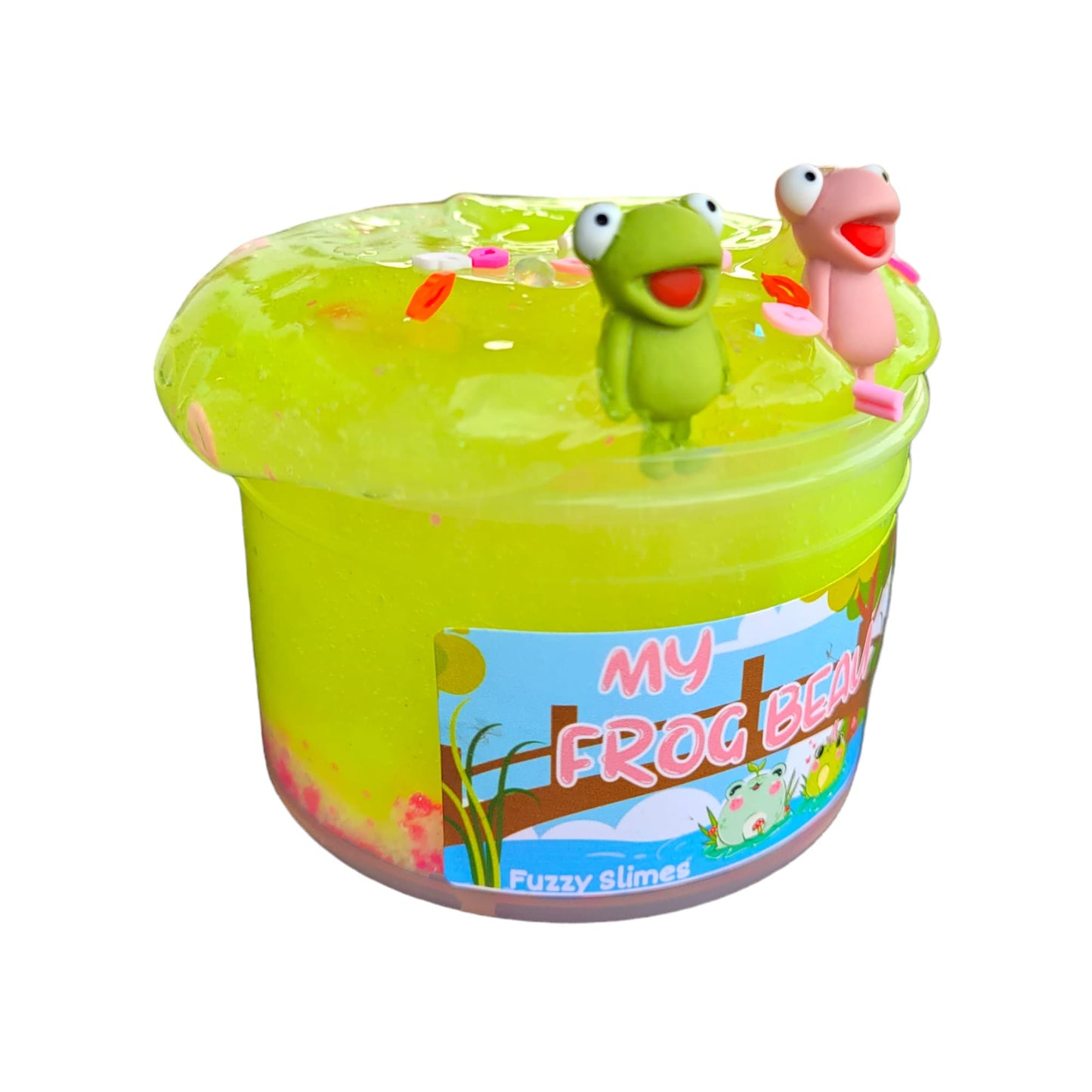 My Frog Beau Slime Clear, sand - tropical scent