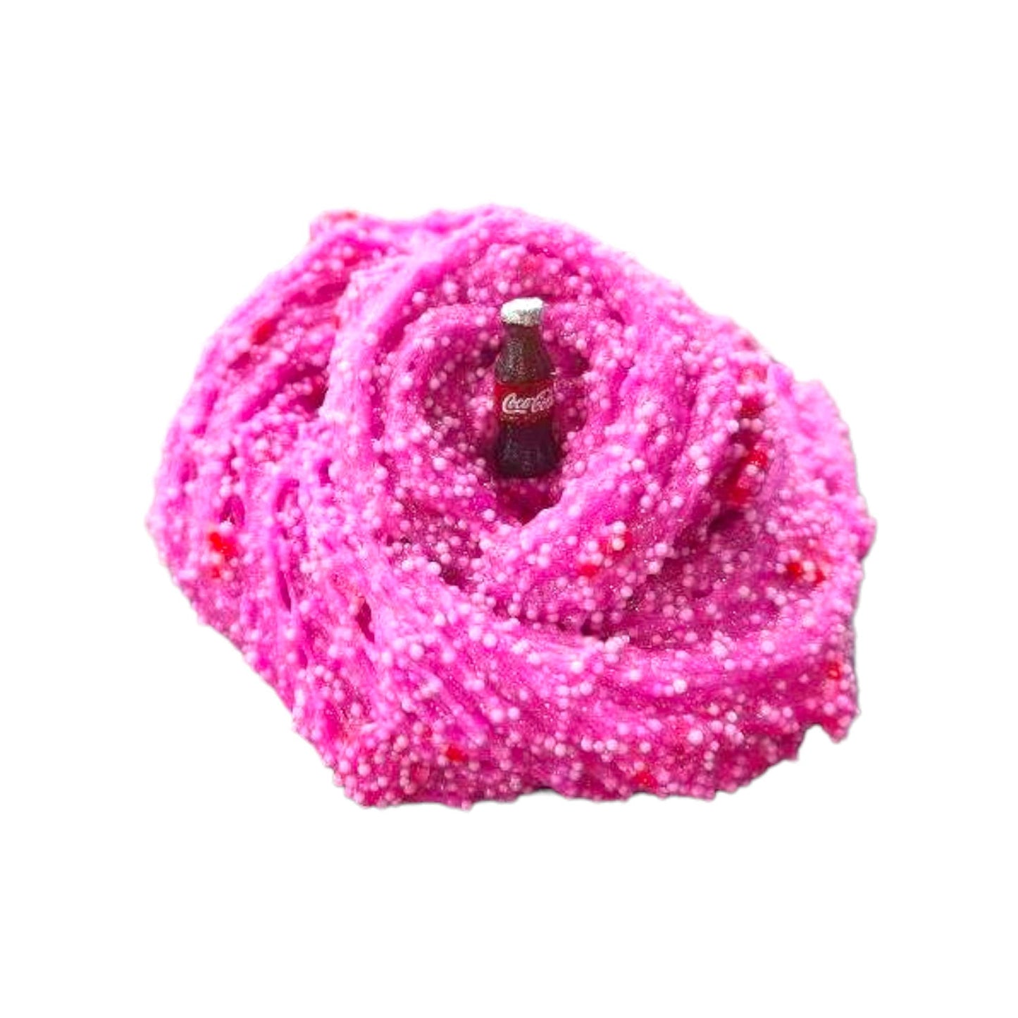 Mrs. Claus Loves To Party microfloam Christmas Slime- Candy Cane Scented