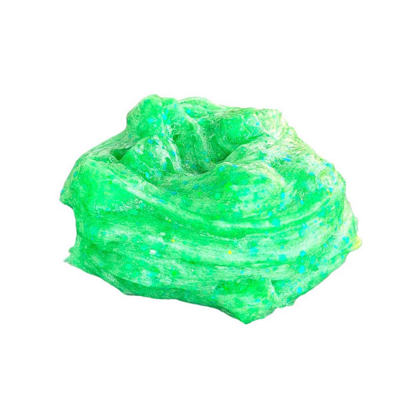 Kiwi Fruit Cubes Jelly Sponge Slime - Kiwi scent