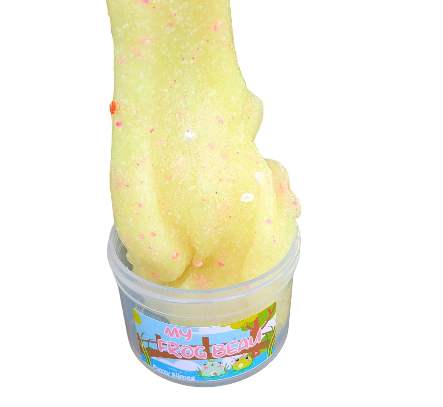 My Frog Beau Slime Clear, sand - tropical scent
