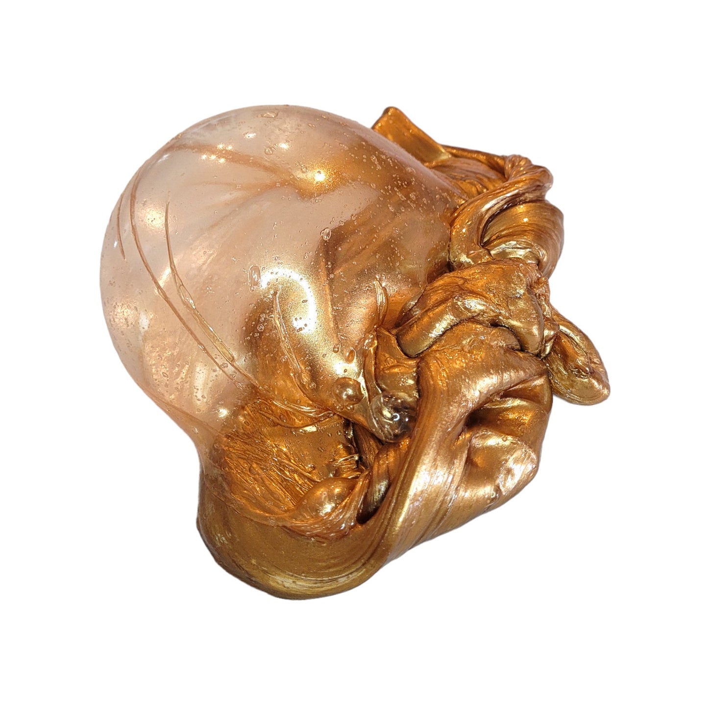 Bronzer clear Pigmented slime- chocolate scent