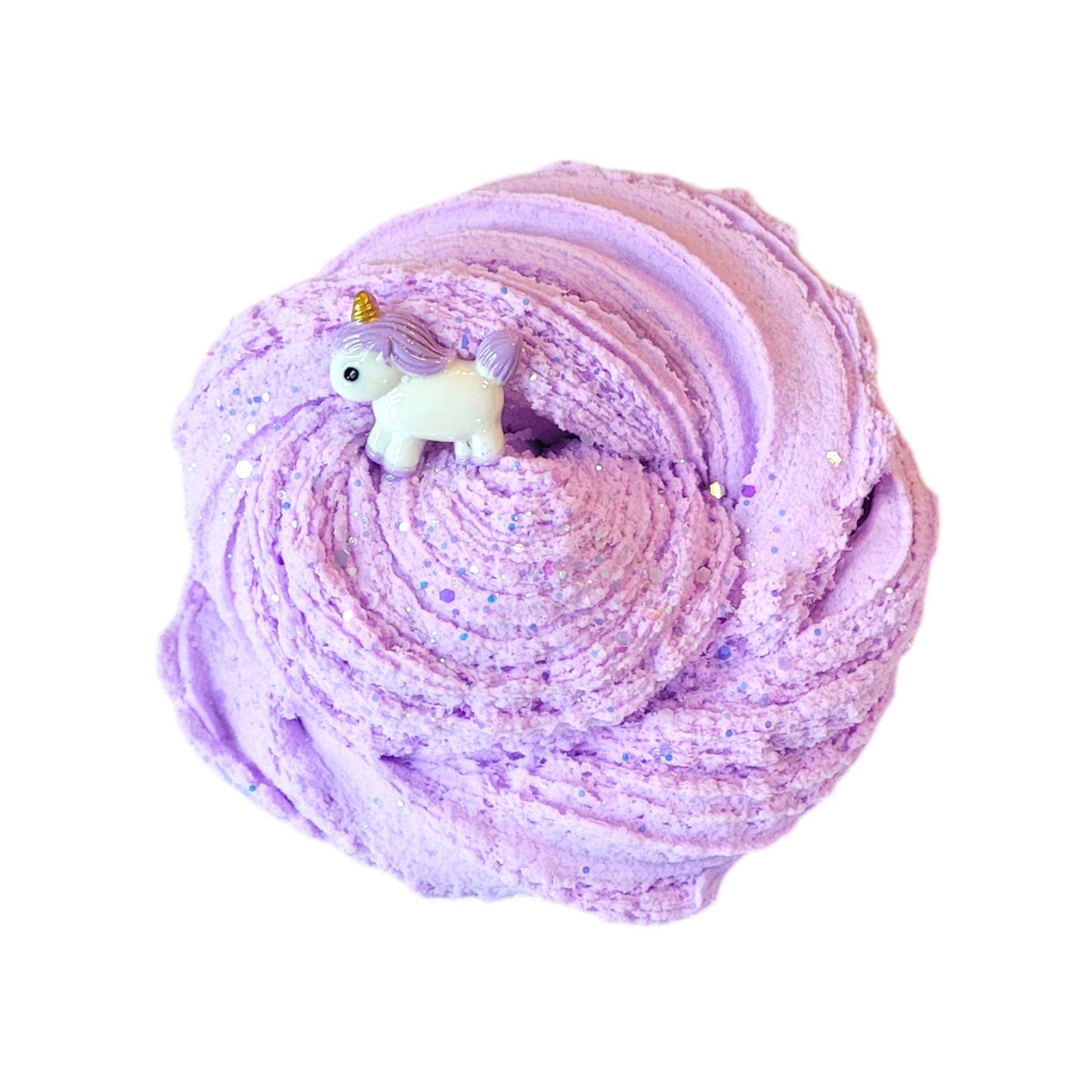Lavender Unicorn cloud dough slime- lavender and sweet pea scent