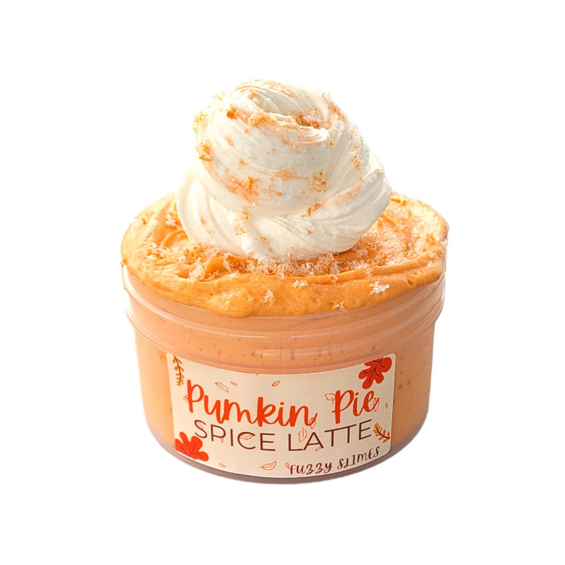 Pumpkin Pie Spice Latte Cloud Dough Slime