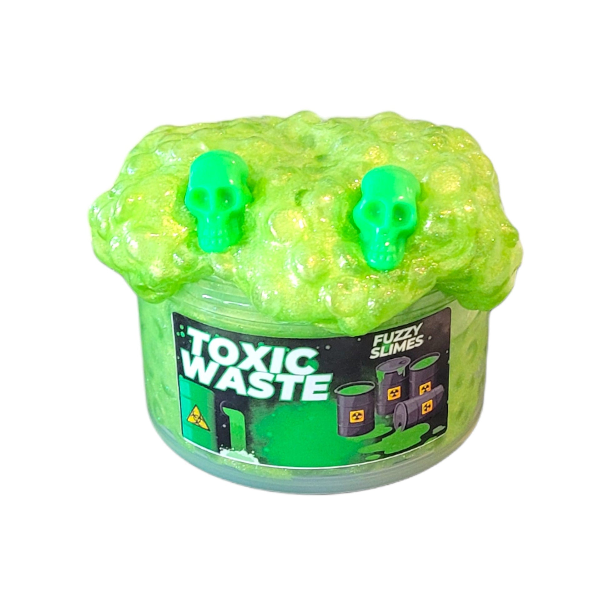 Toxic Waste Fishbowl Bead, Crunchy Slime