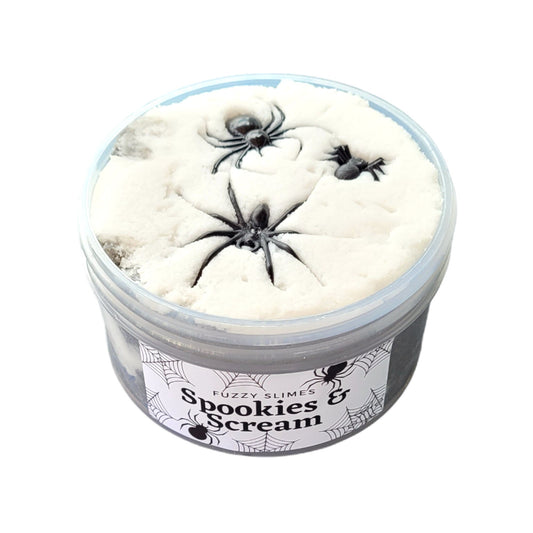 Spookies and Scream Spider Web Cloud Slime