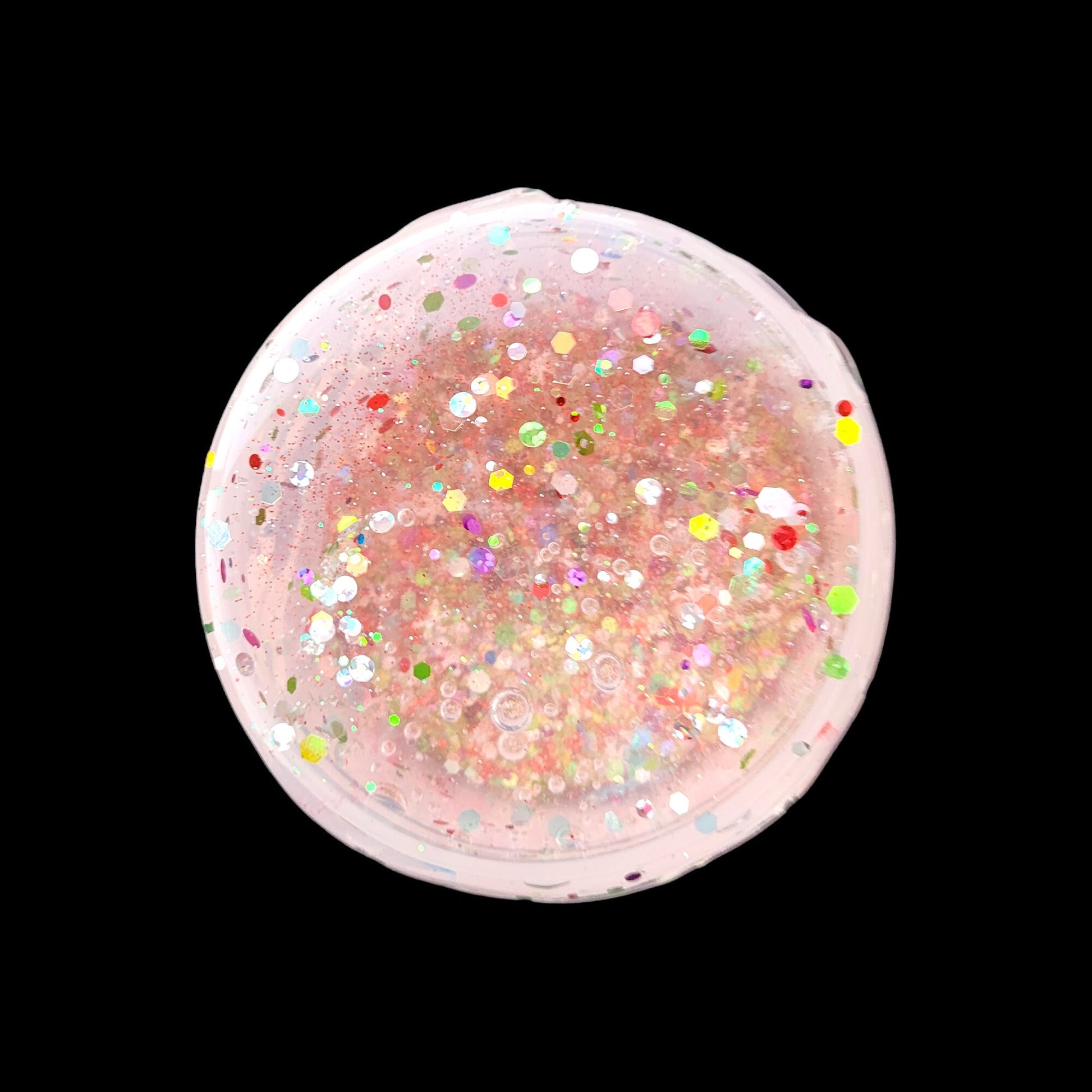 Ugly Sweater Clear Glitter Confetti Slime - Unscented