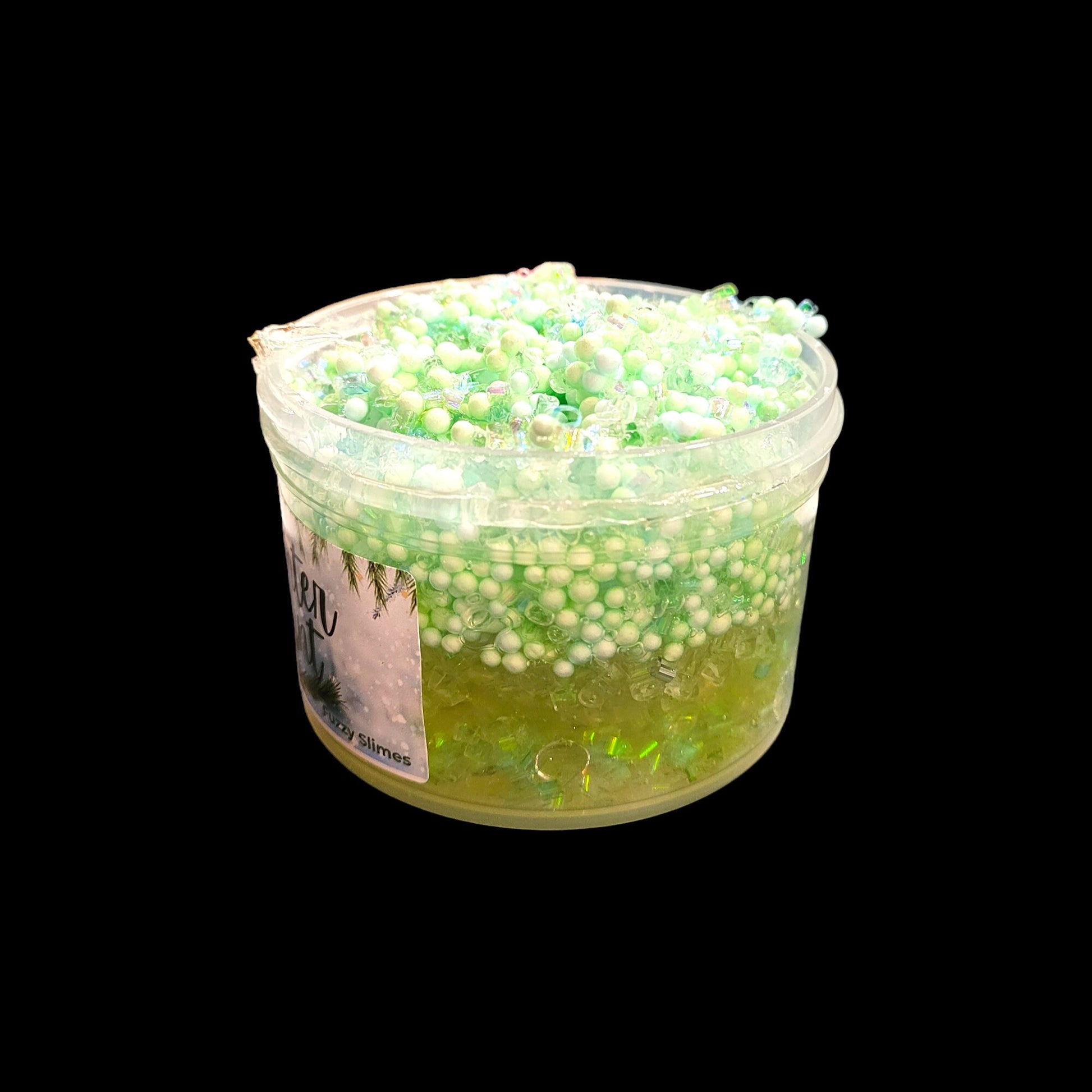 Winter Mint Crunch Bomb Slime - Winter Mint Scent