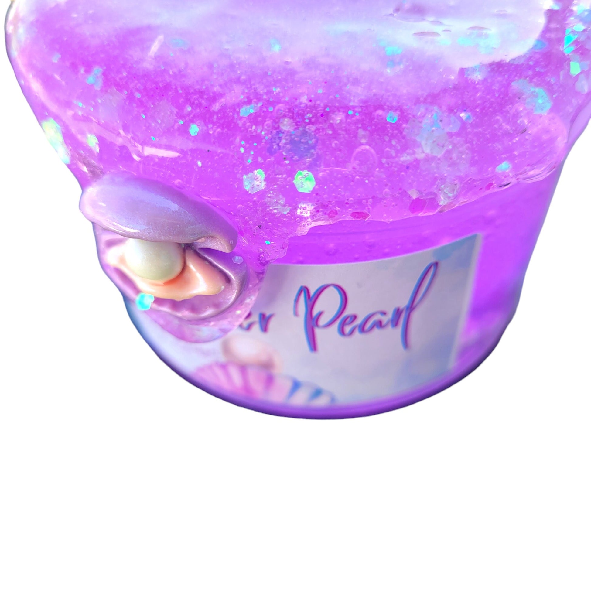 Shimmer Pearl Clear Slime - Unscented