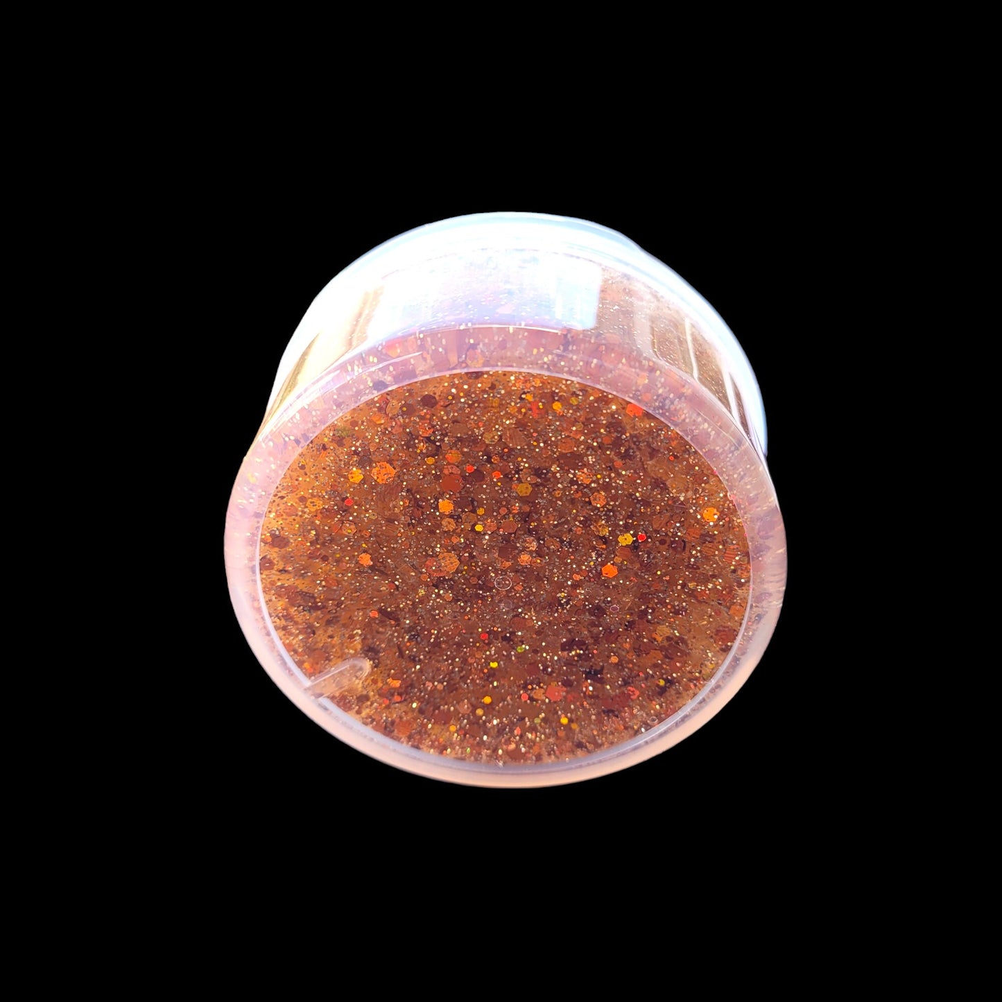 Sparkle Apple Cider Sugar Scrub Crunchy Slime - Apple Cider Scent