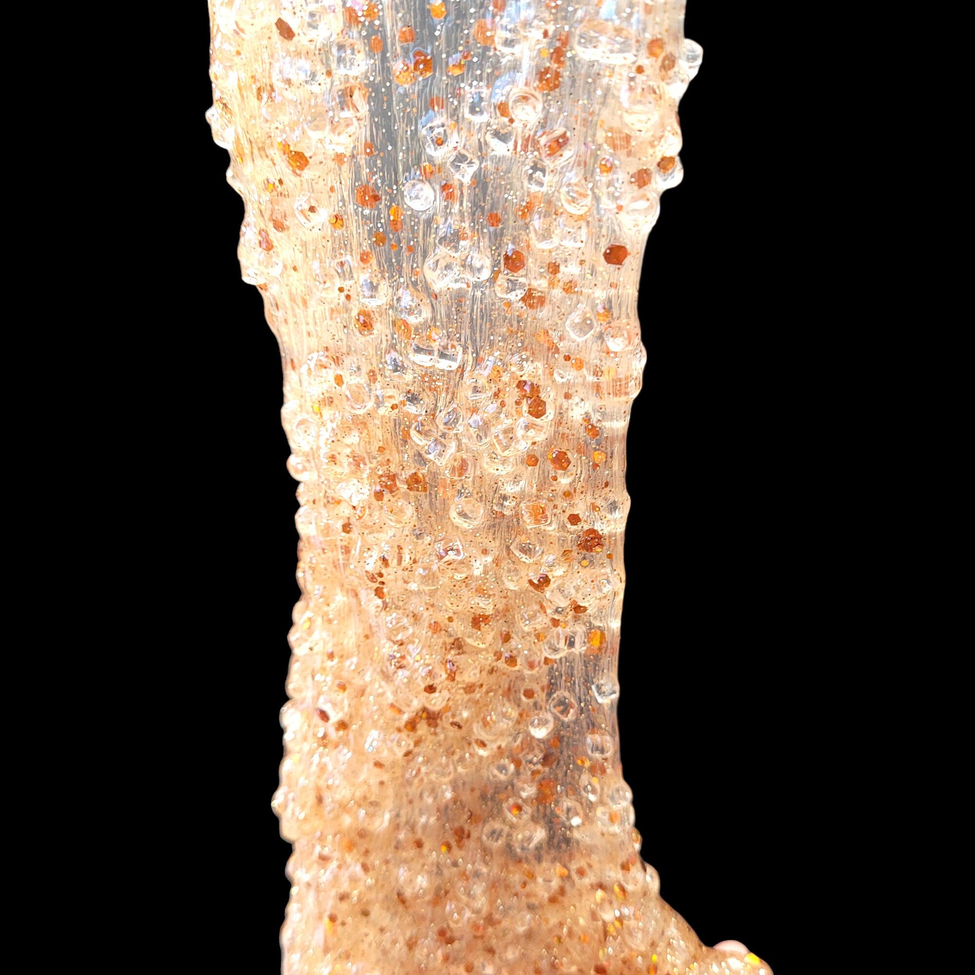 Sparkle Apple Cider Sugar Scrub Crunchy Slime - Apple Cider Scent