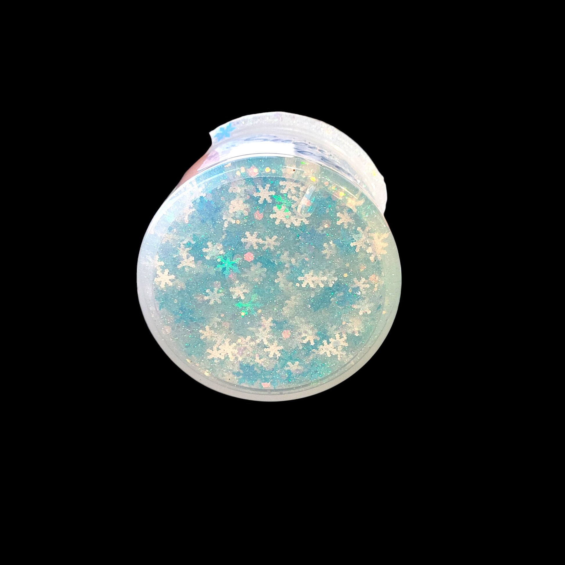 Snow Storm Clear Pigmented Slime - Unscented