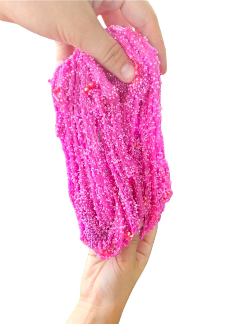 Mrs. Claus Loves To Party microfloam Christmas Slime- Candy Cane Scented