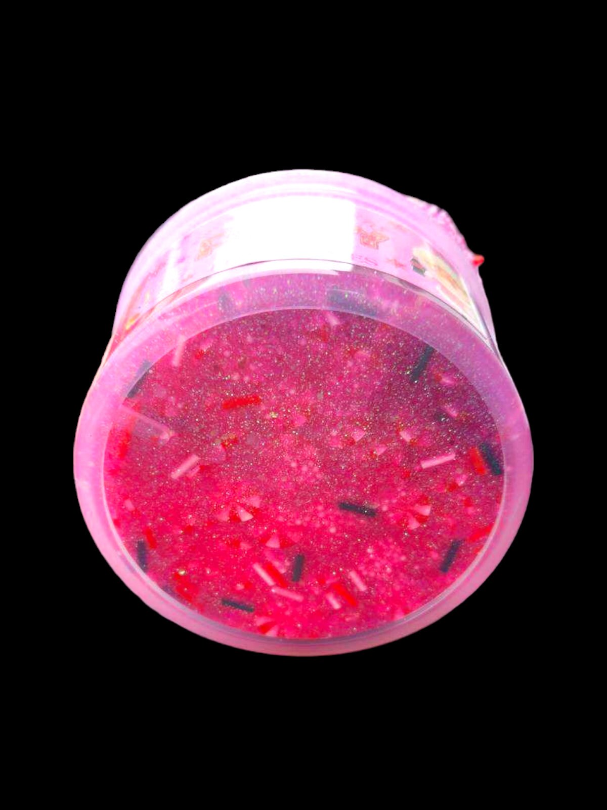 Mrs. Claus Loves To Party microfloam Christmas Slime- Candy Cane Scented
