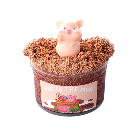 Pig in the mud microfoam slime - chocolate scent