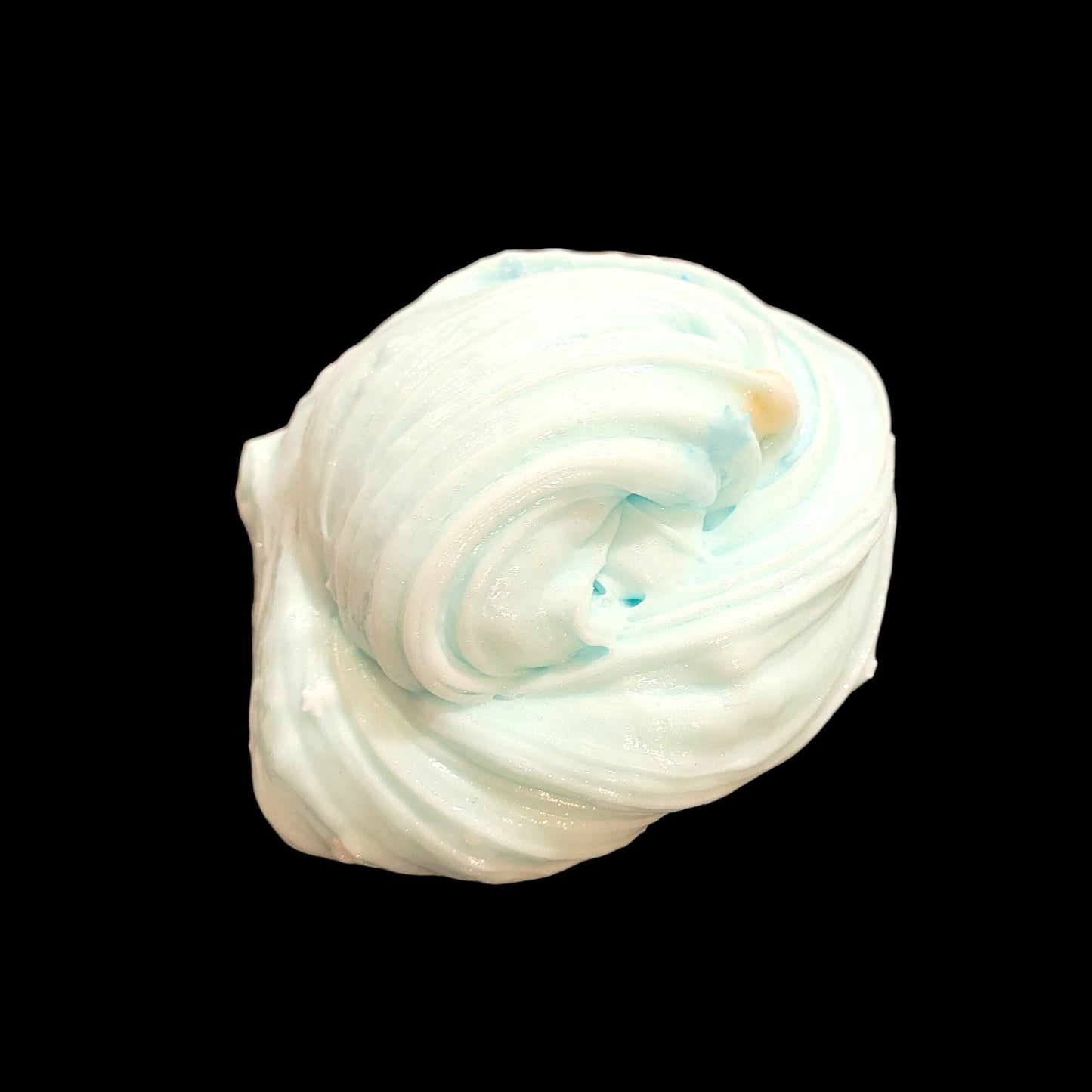 Snowy Mountain Clear, Clay, Jelly-Butter Inflated Slime - Mountain Rain Scent