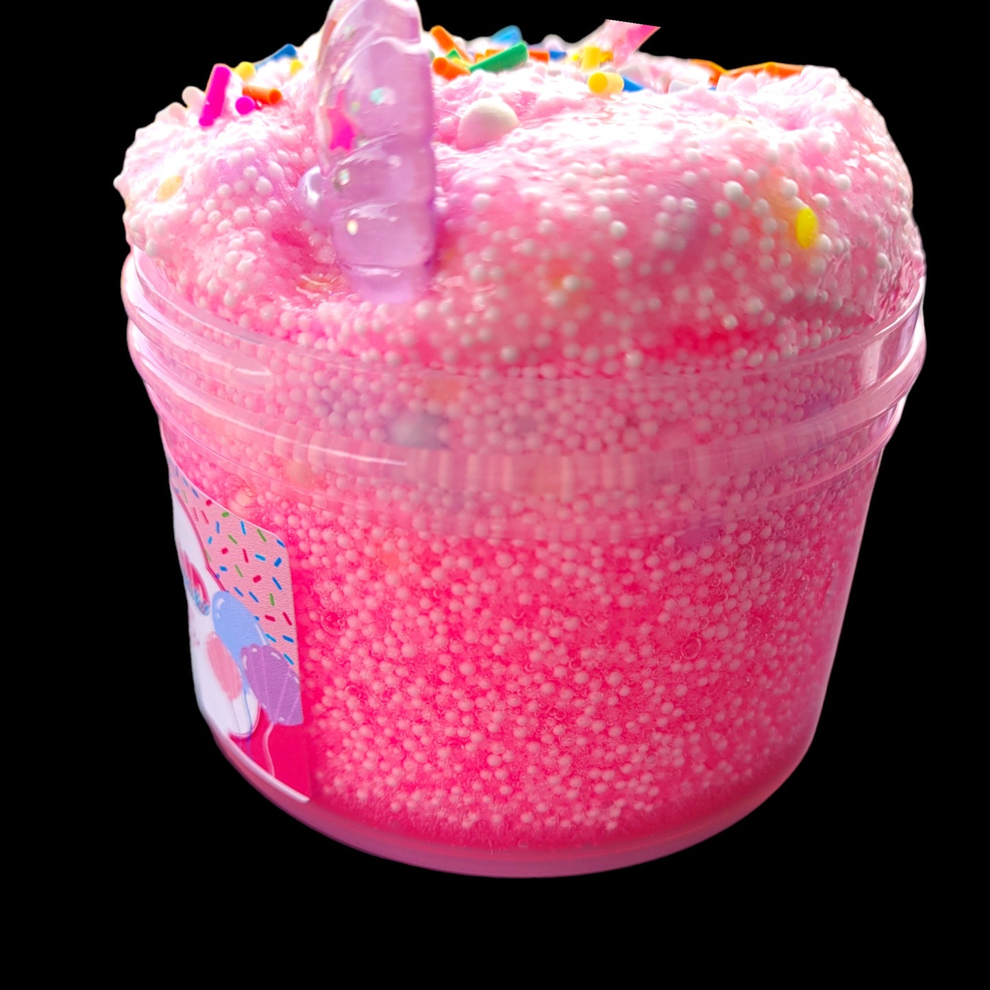 Mermaid Funfetti Micro Foam Bead Slime - Cake Scent