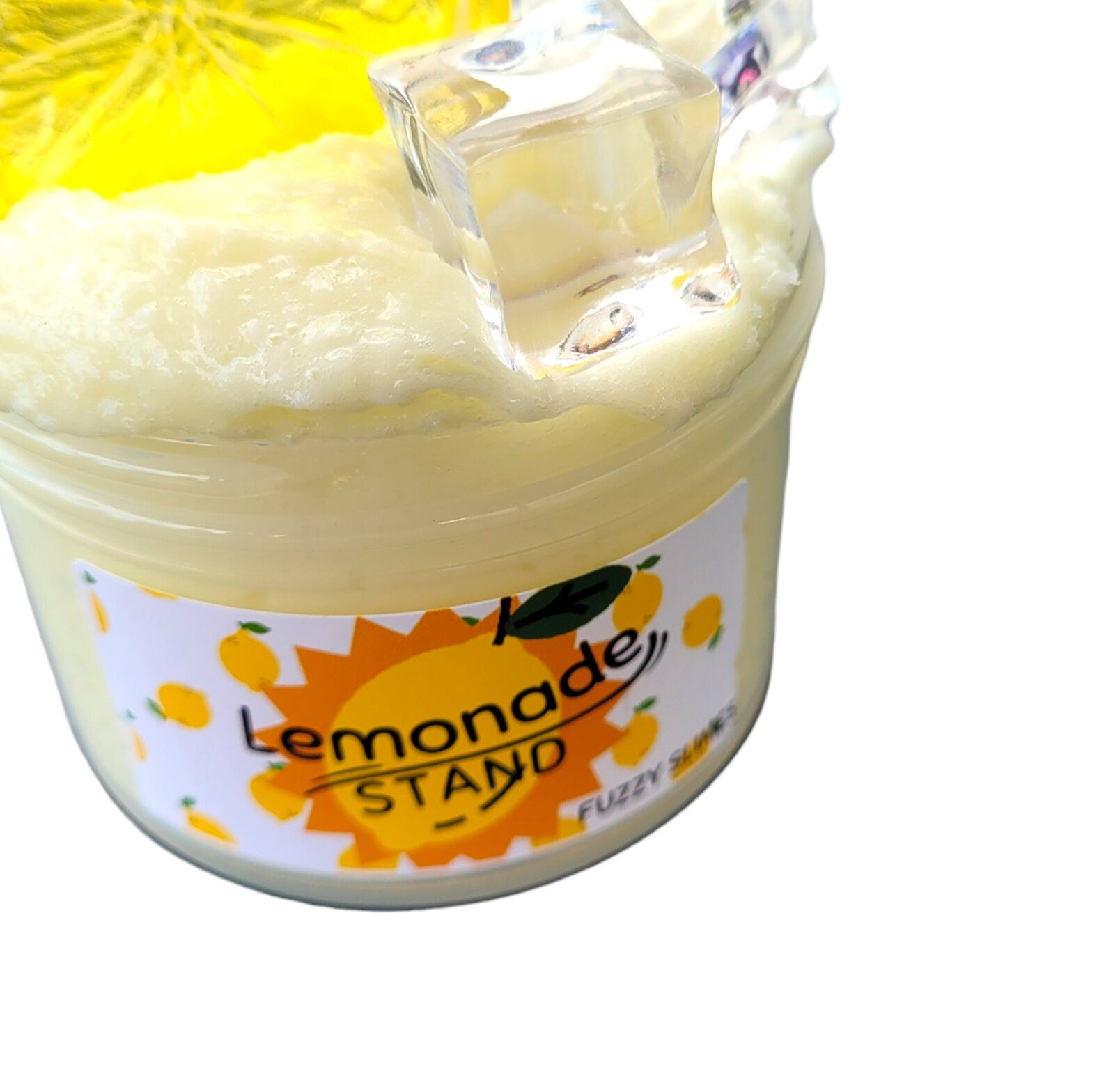 Lemonade slime Snow Fizz Ice Cube - Lemon Scented
