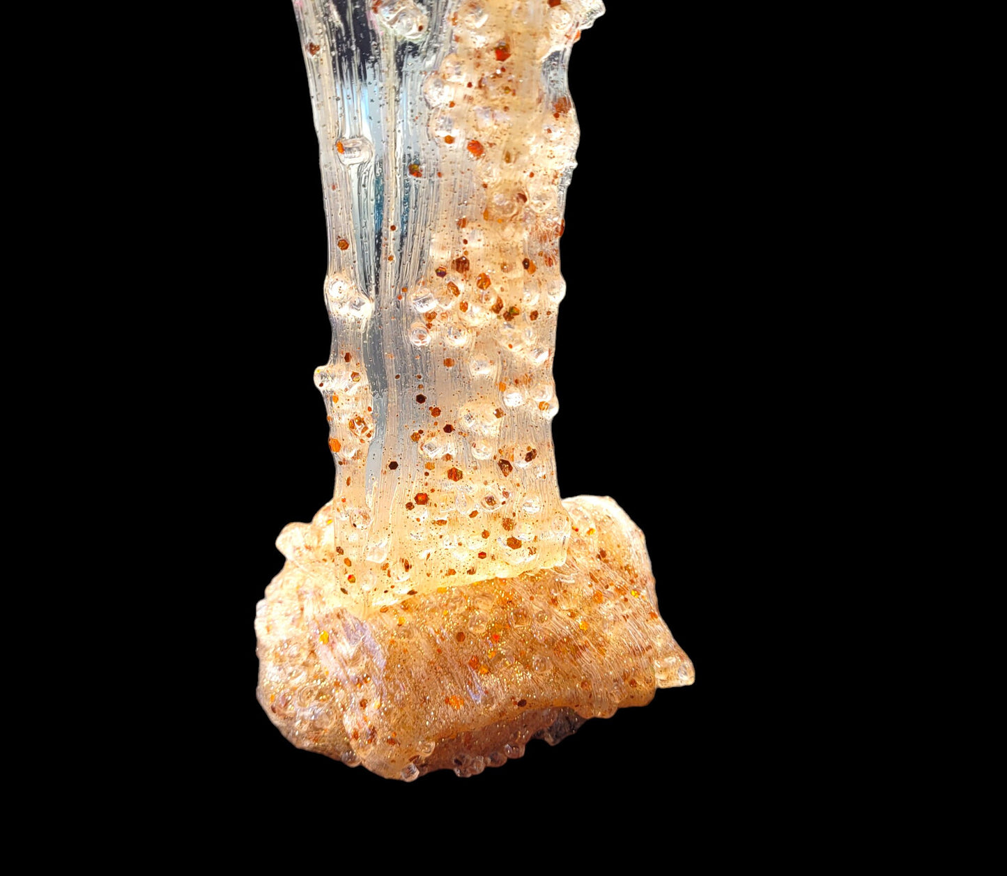 Sparkle Apple Cider Sugar Scrub Crunchy Slime - Apple Cider Scent