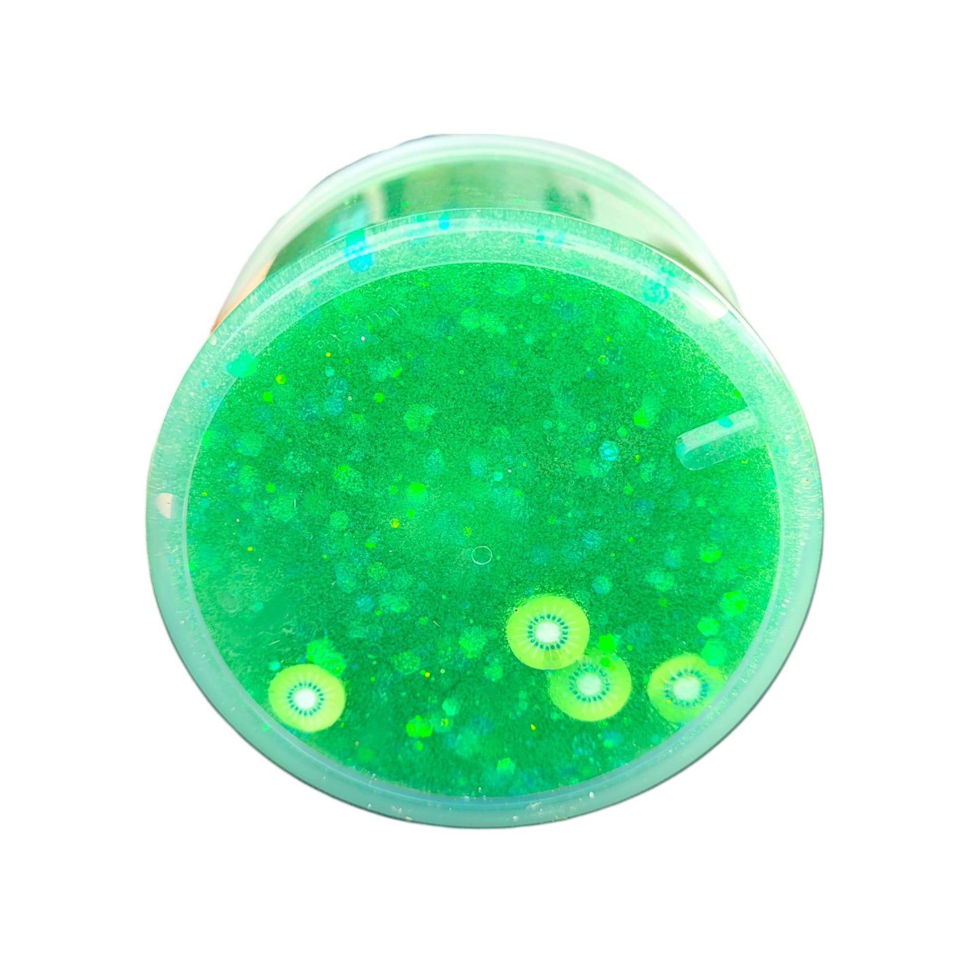 Kiwi Fruit Cubes Jelly Sponge Slime - Kiwi scent