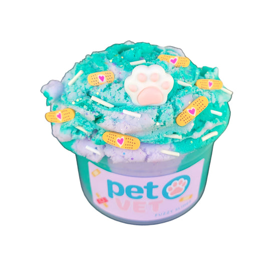 Pet Vet Cloud Slime - scented blueberry grape
