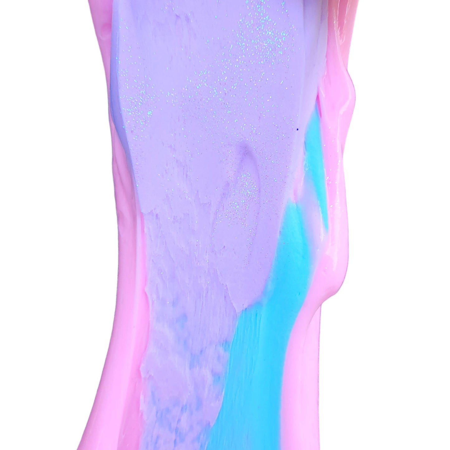 Sweet Heart Thick and Glossy Clay Diy slime - rock candy scent