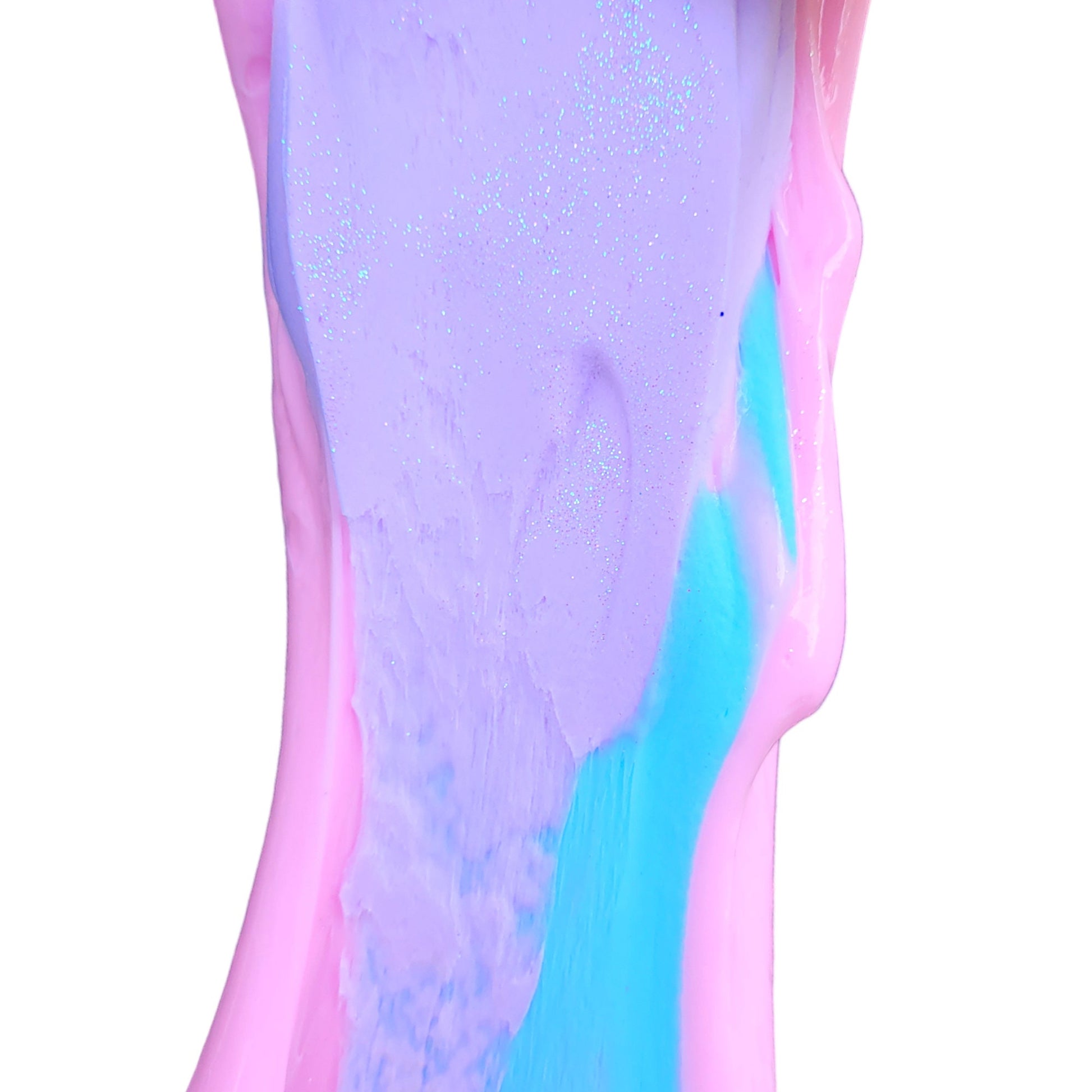 Sweet Heart Thick and Glossy Clay Diy slime - rock candy scent
