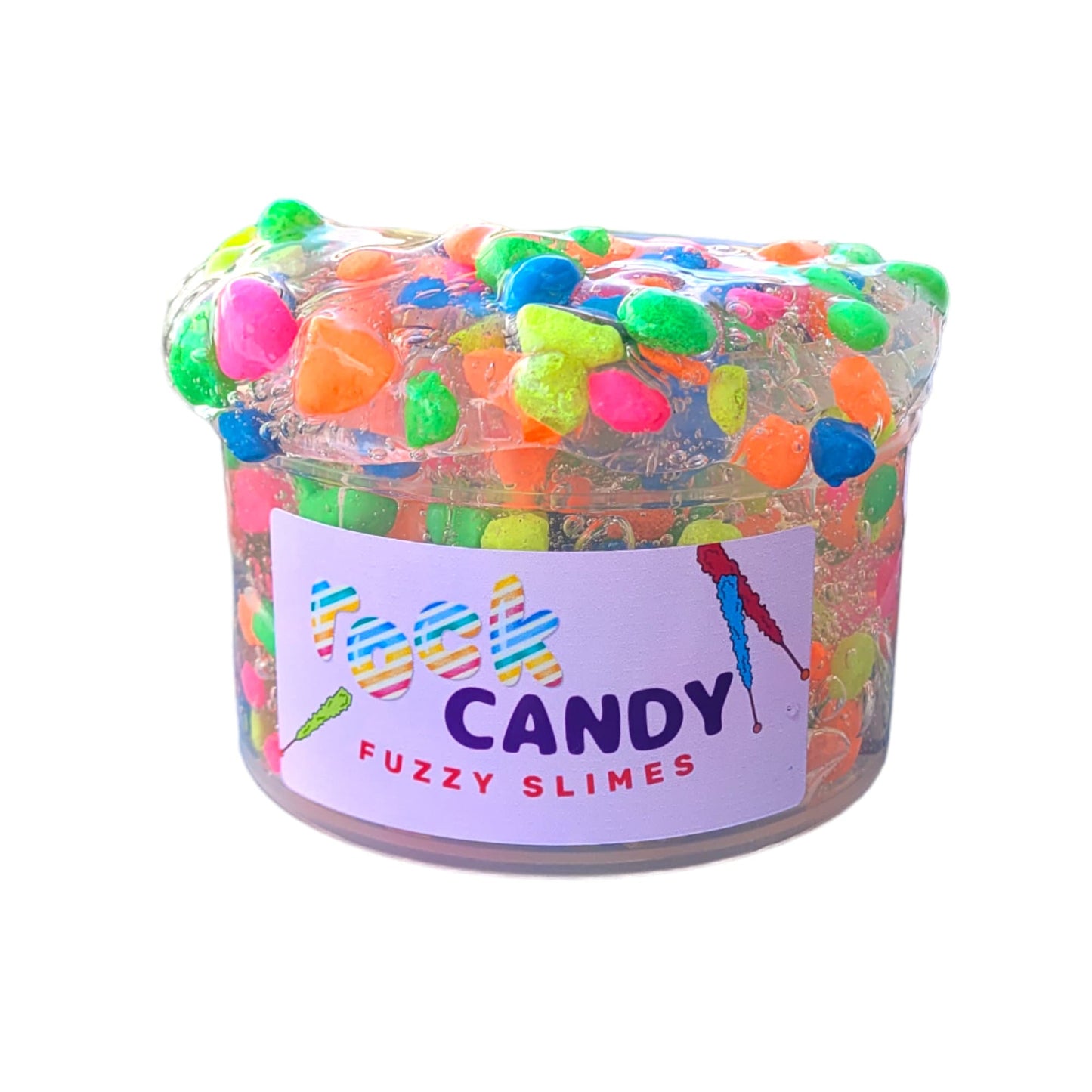 Rock Candy Clear pebble Slime Aquarium Bead - rock candy scent
