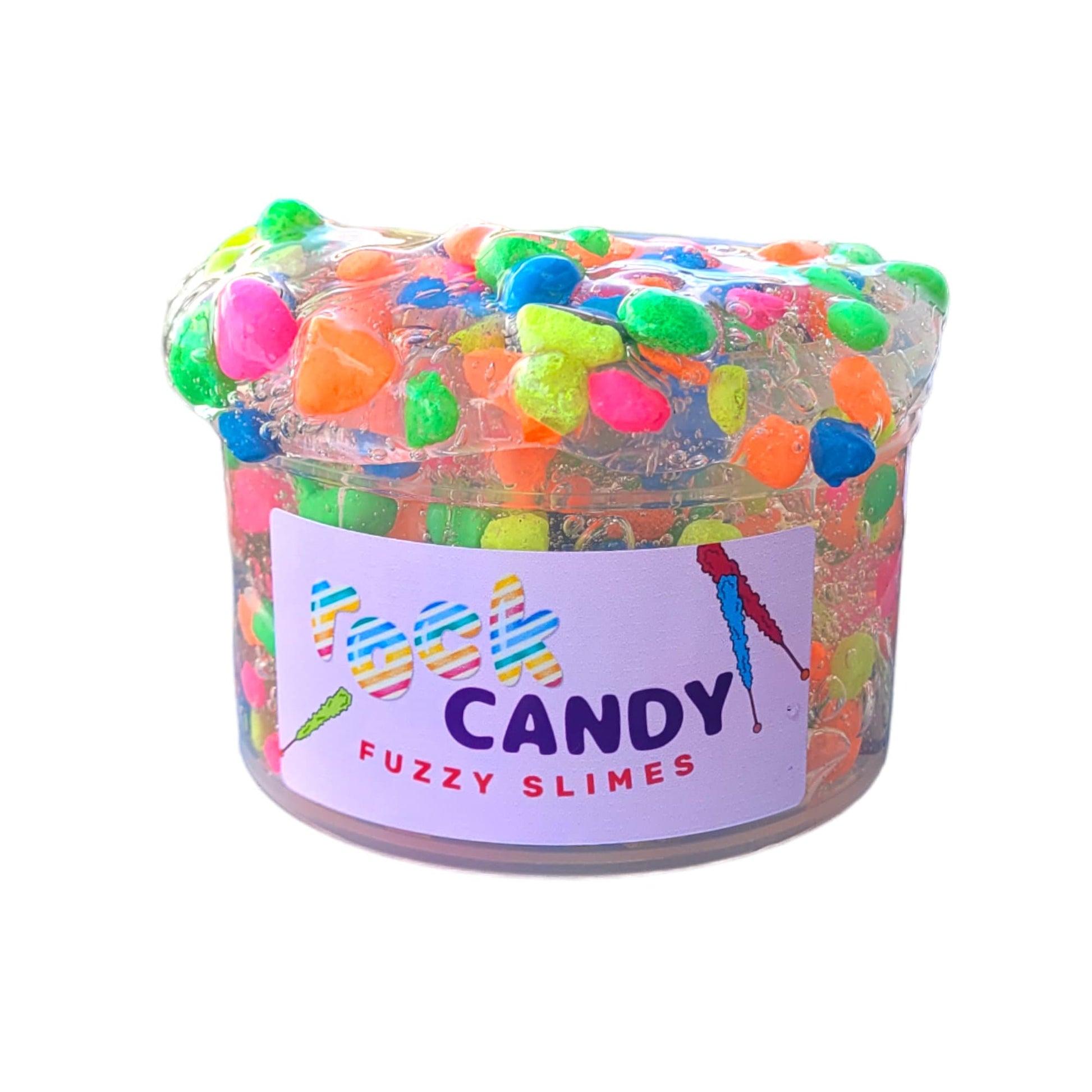 Rock Candy Clear pebble Slime Aquarium Bead - rock candy scent
