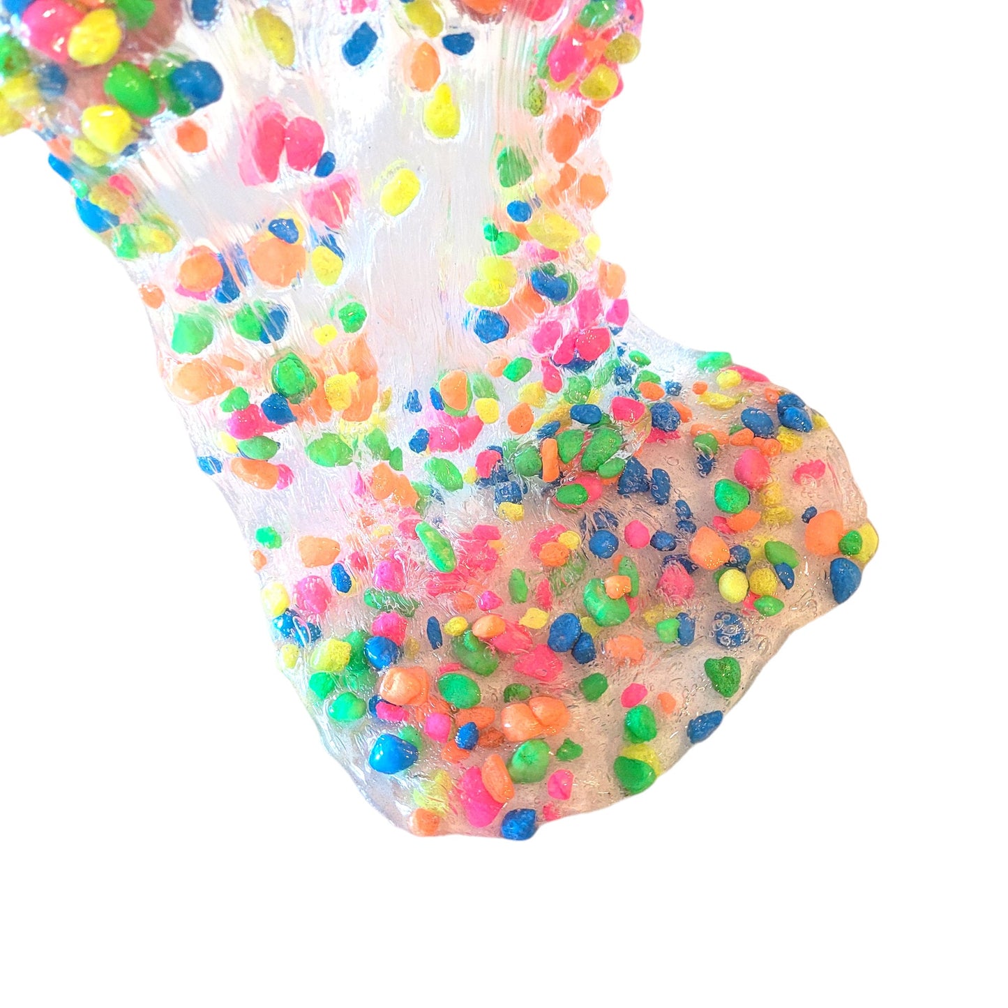 Rock Candy Clear pebble Slime Aquarium Bead - rock candy scent