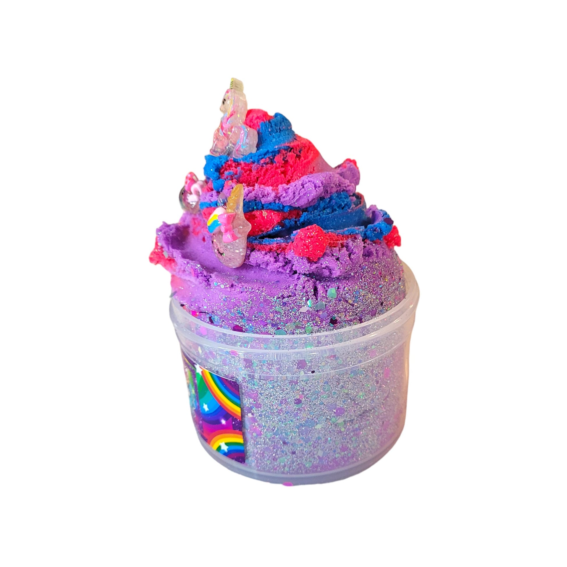 Unicorn Rainbow cloud slime - blueberry, strawberry and grape scented