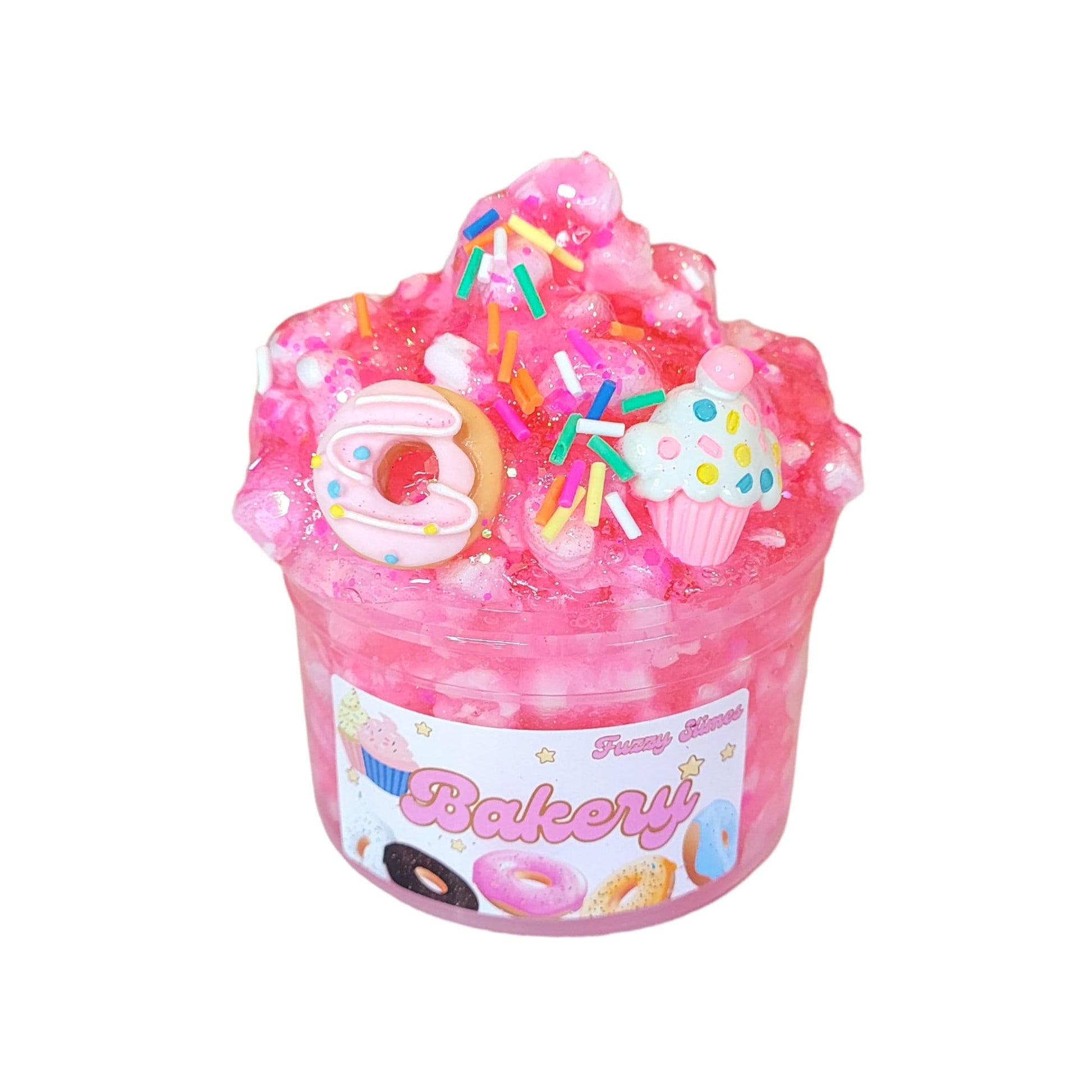 Bakery packing peanuts slime- cake scent