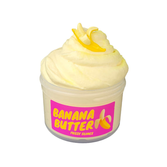 Banana Butter Slime - banana scented