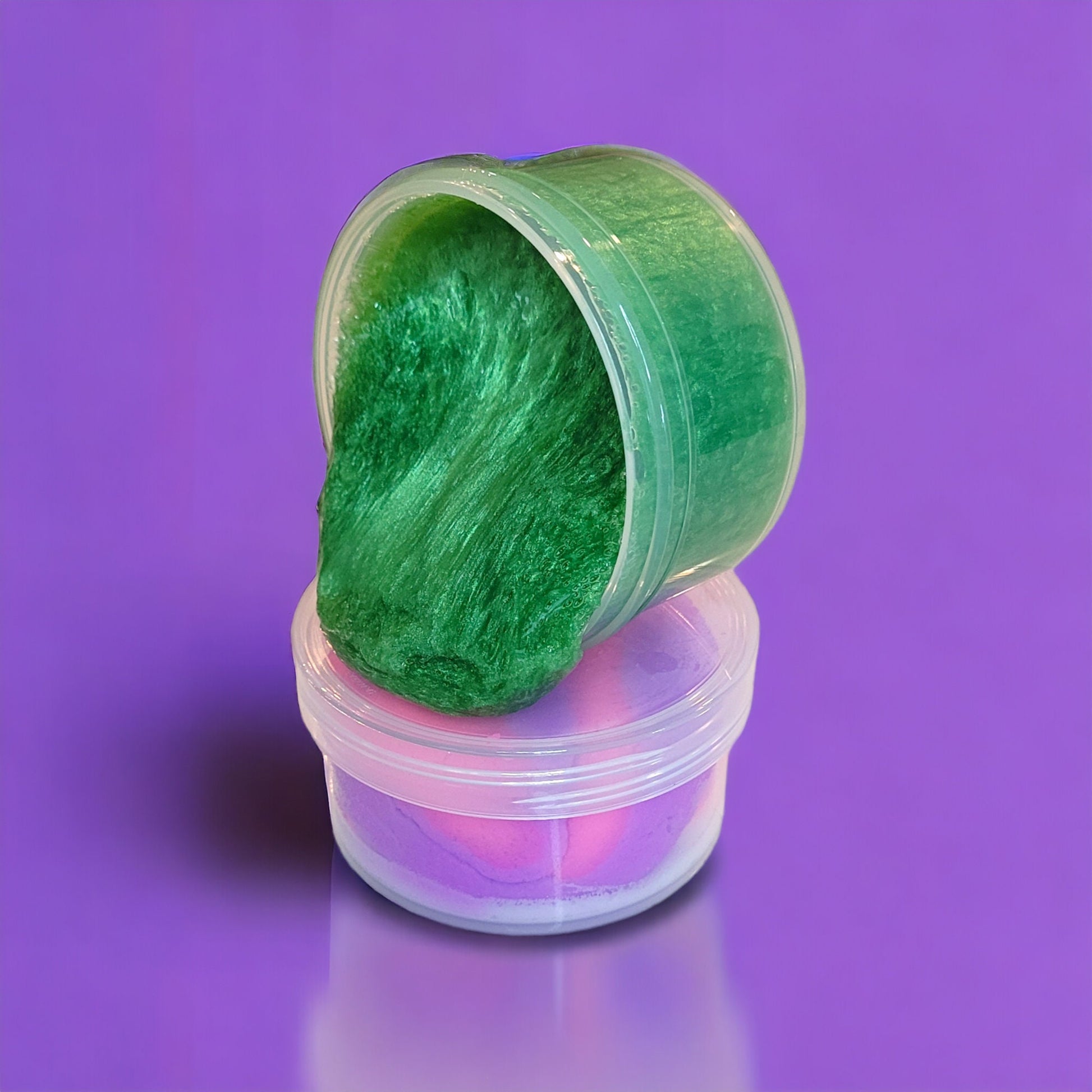 Get well soon cloud and clear slime- watermelon &whipped cream scent