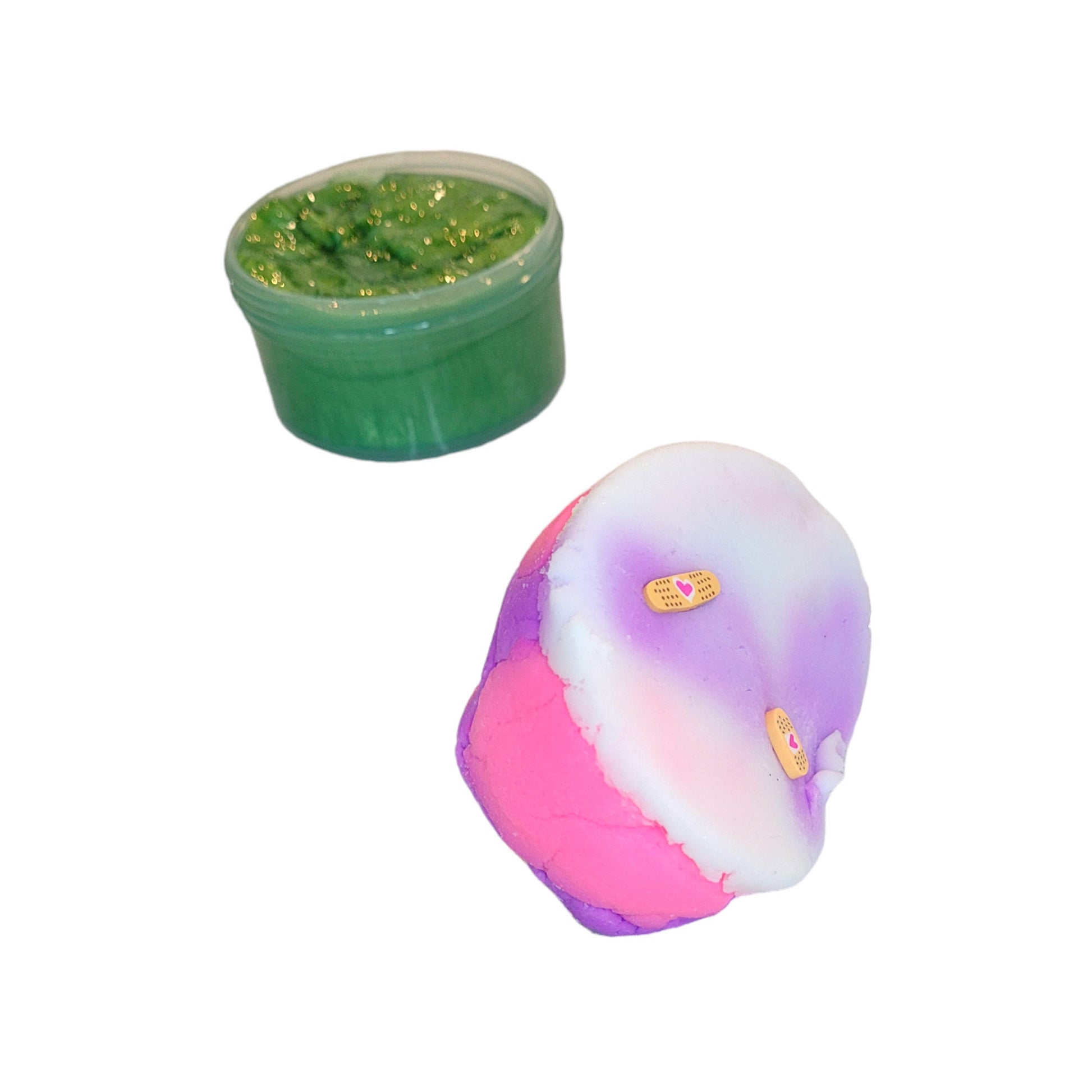 Get well soon cloud and clear slime- watermelon &whipped cream scent