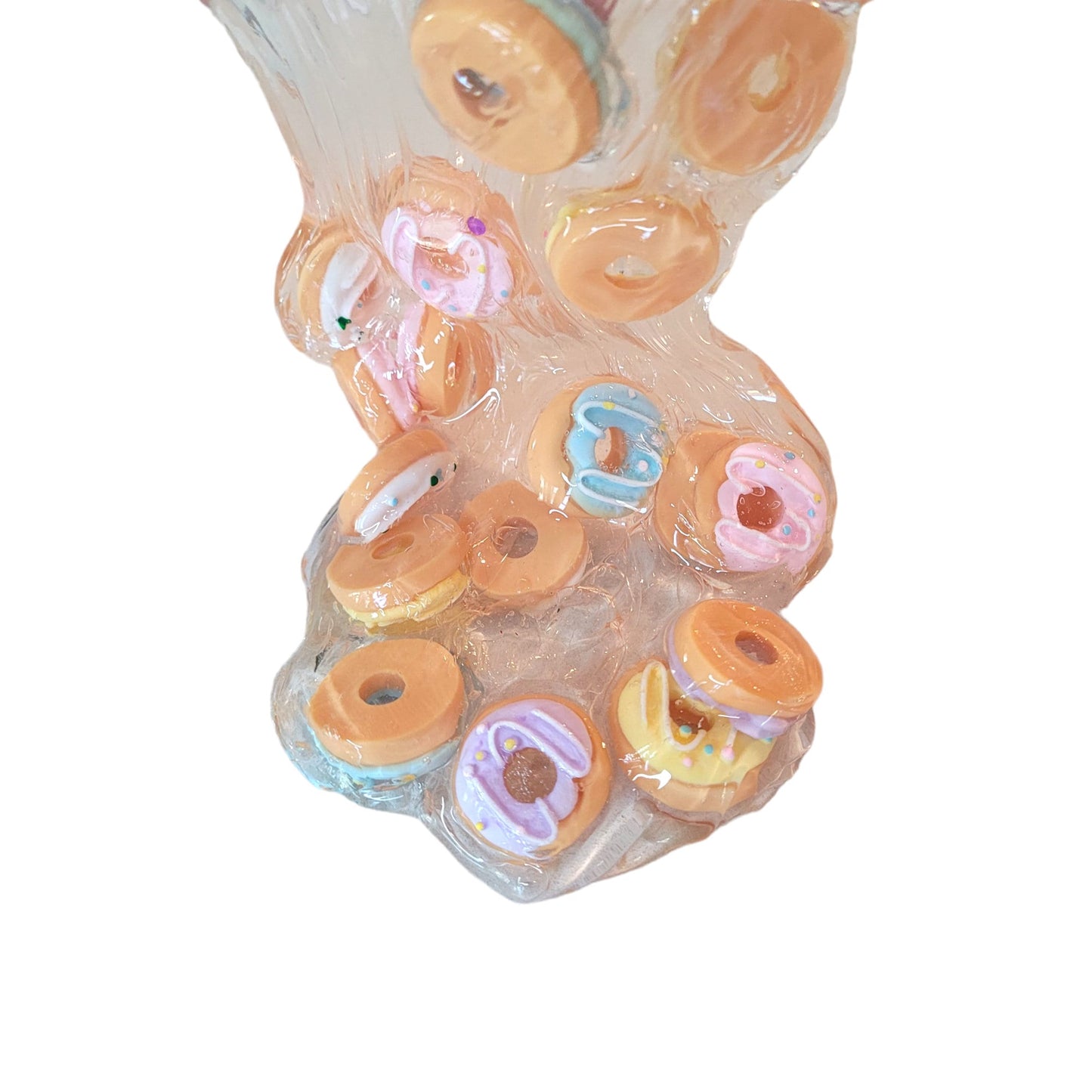 Sweet Donut Crunch bomb slime- unscented