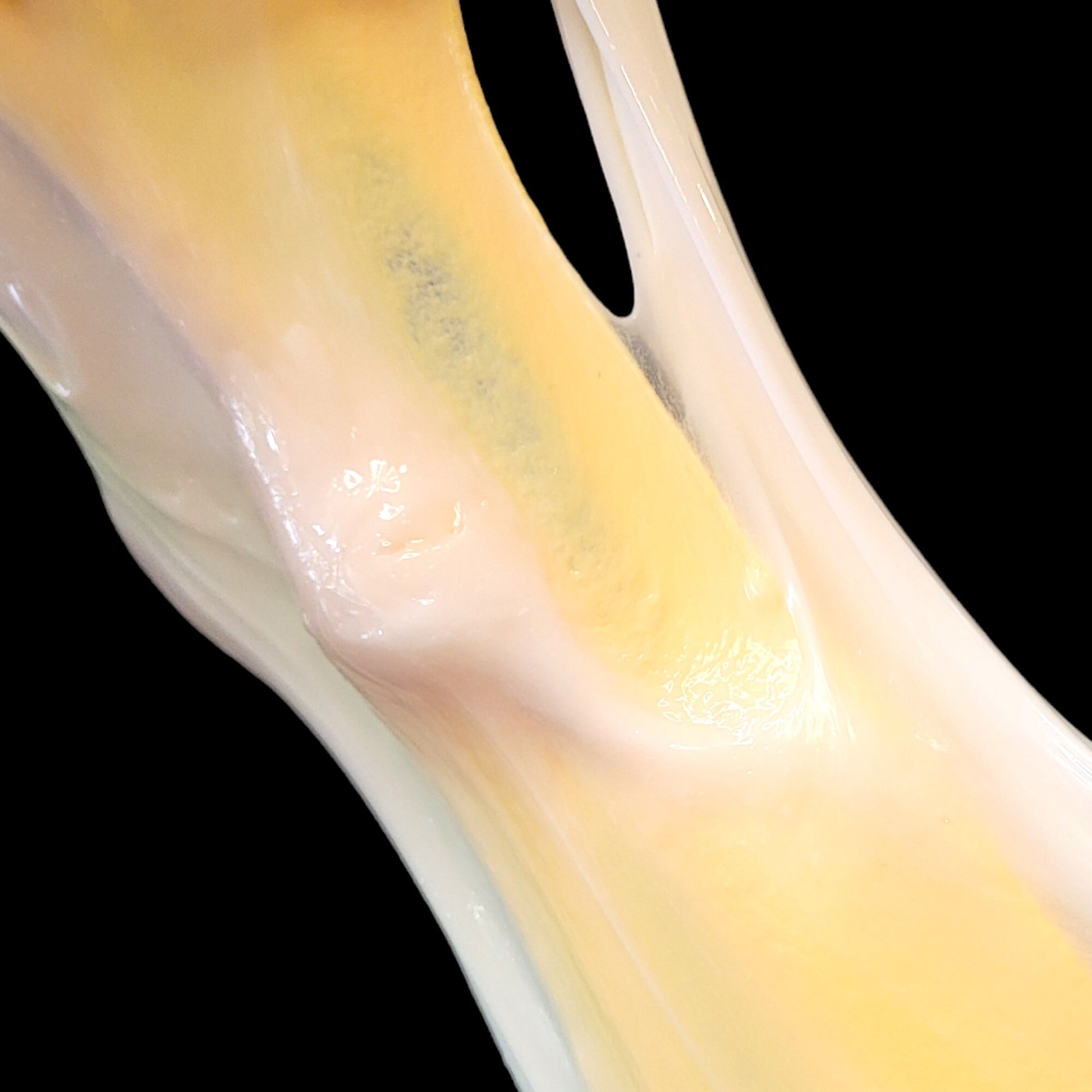 Egg thick and glossy clay slime - marshmallow scent