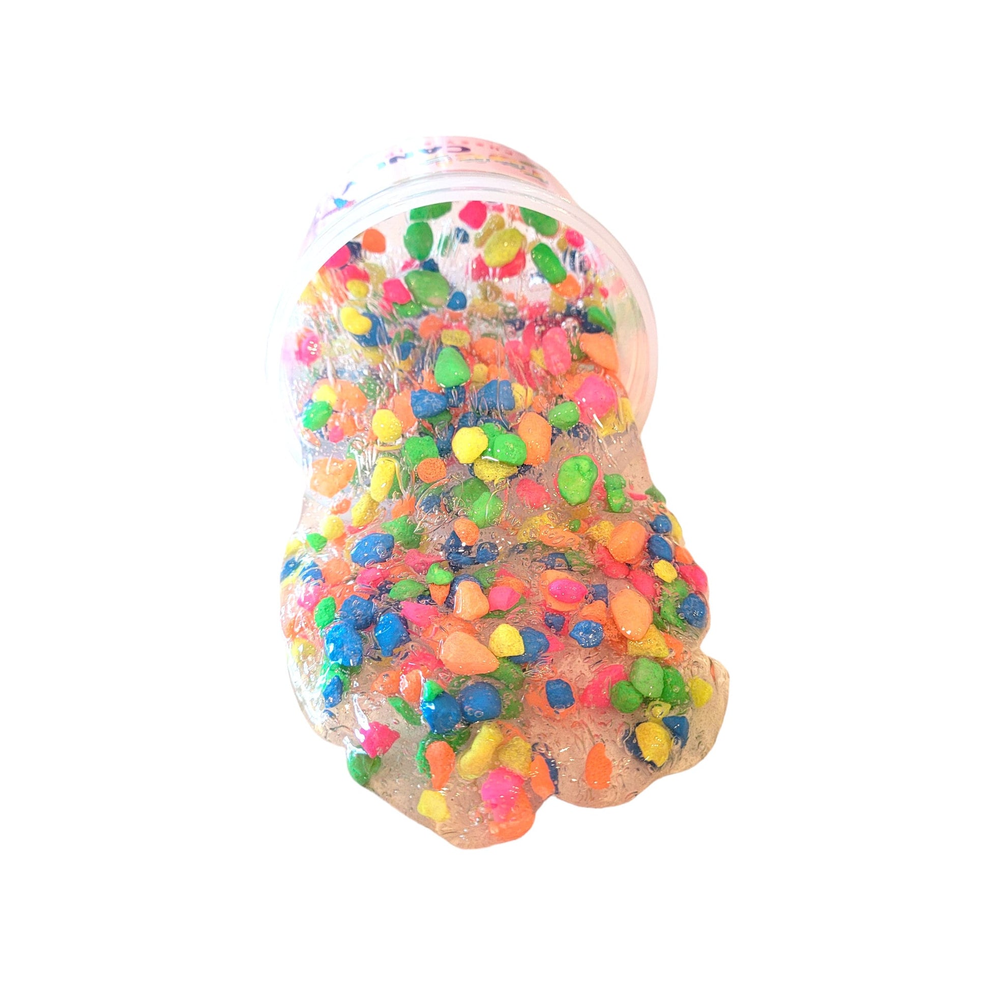 Rock Candy Clear pebble Slime Aquarium Bead - rock candy scent