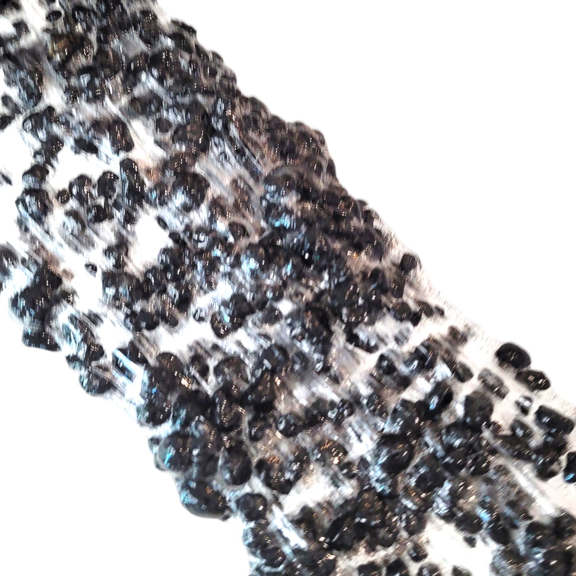 Lump of coal pebble fish rock clear slime- passion fruit scent