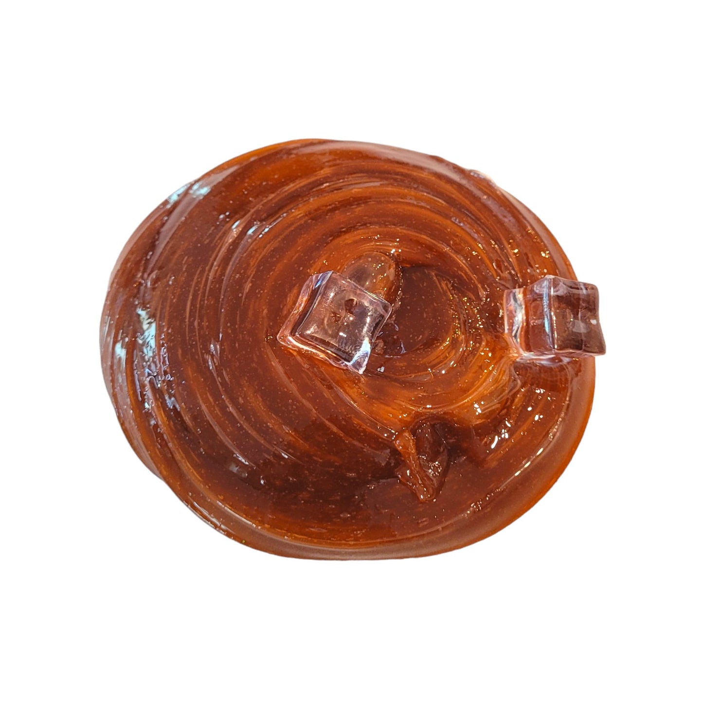 Iced Coffee clear slime, thick and glossy drizzle- Cafe mocha scented