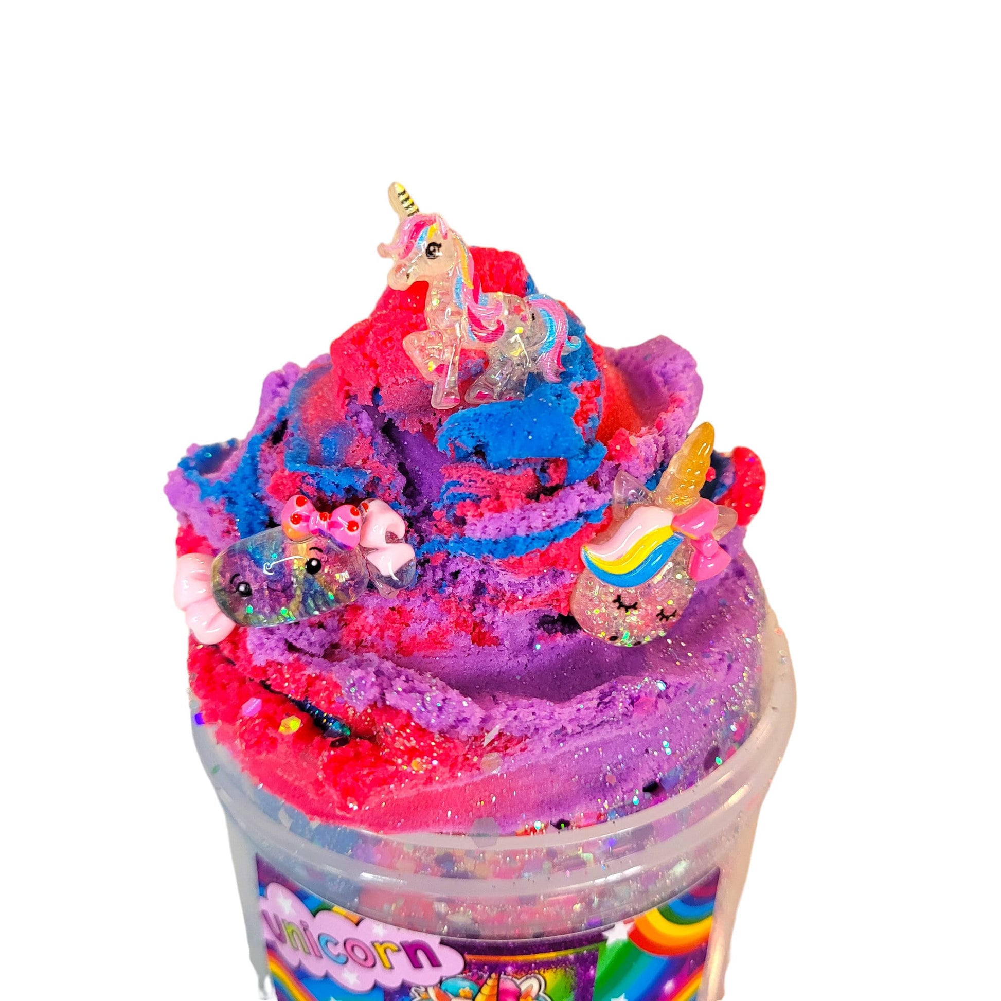 Unicorn Rainbow cloud slime - blueberry, strawberry and grape scented