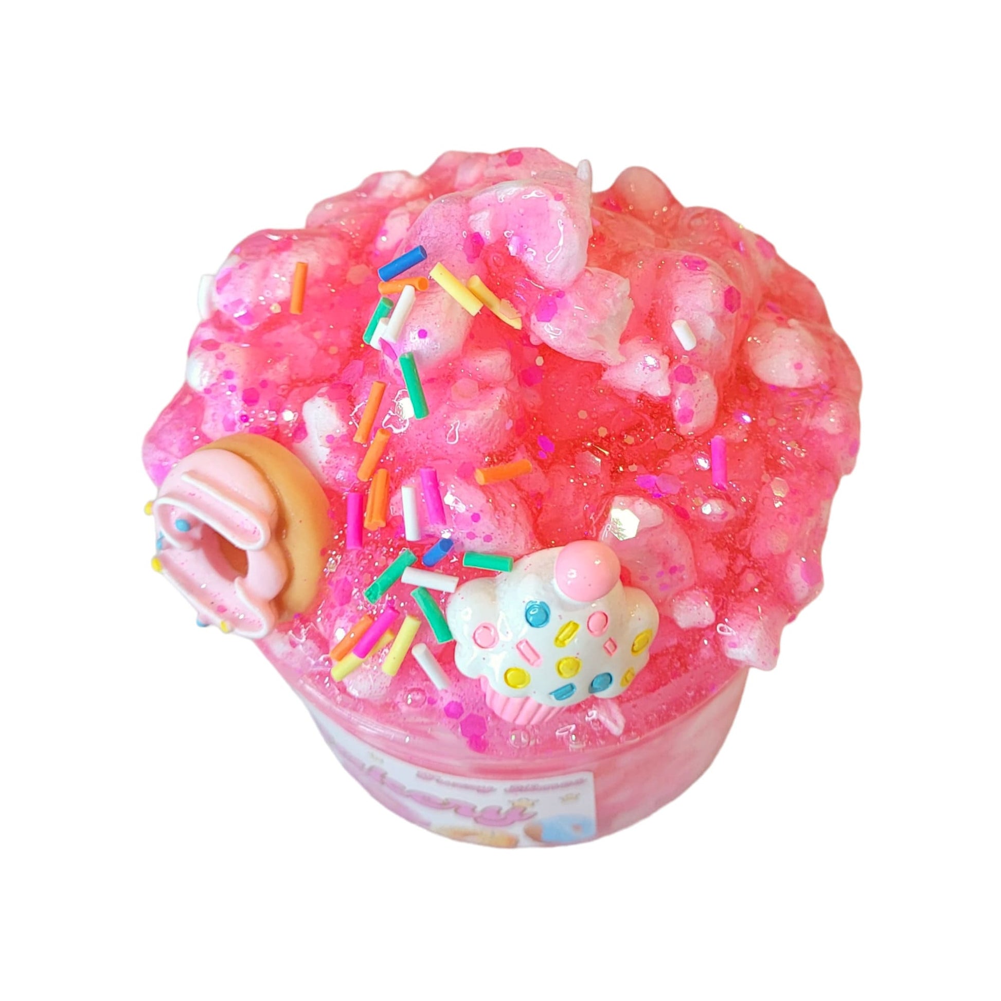 Bakery packing peanuts slime- cake scent