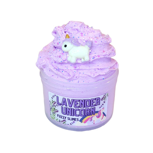Lavender Unicorn cloud dough slime- lavender and sweet pea scent
